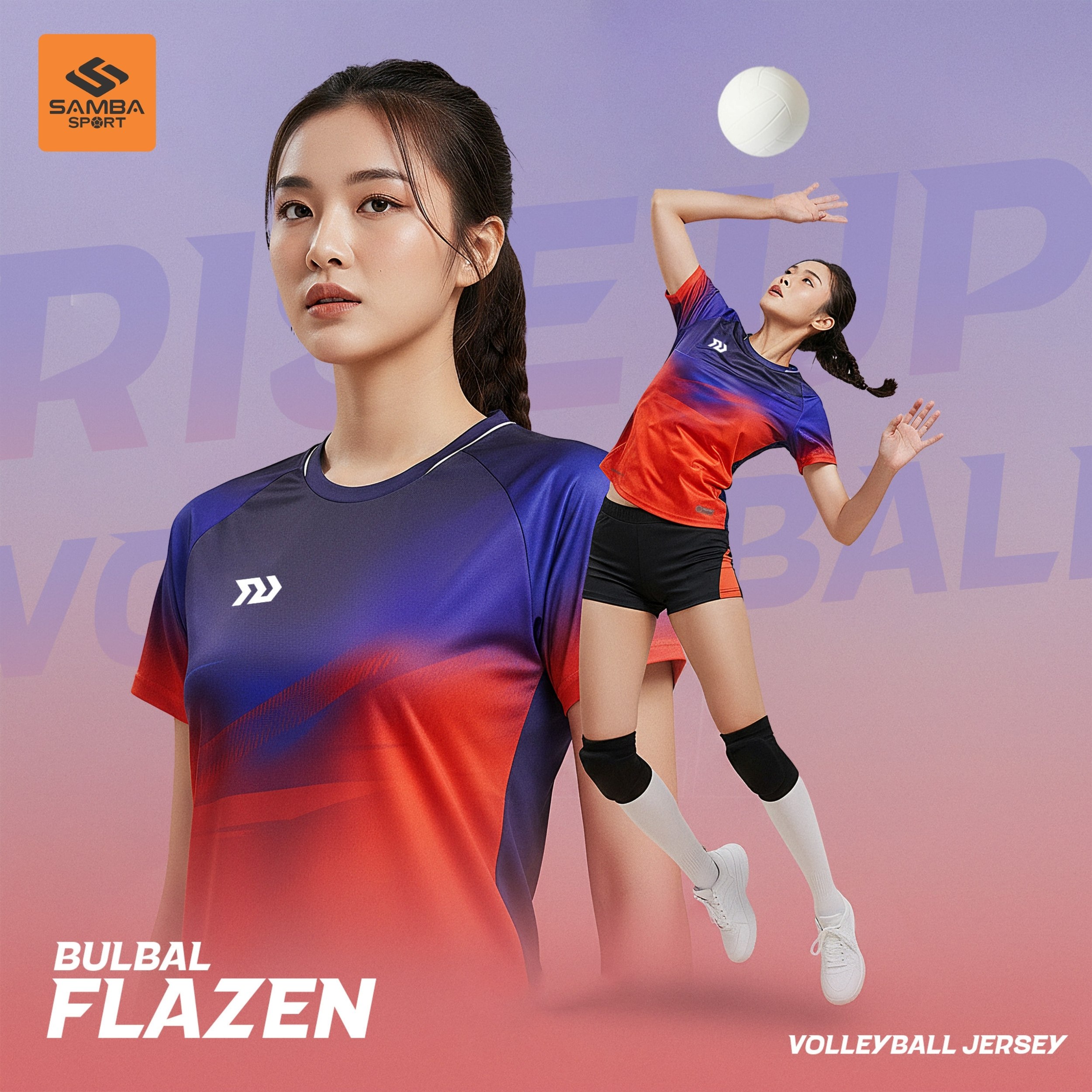 Quần Áo Bóng Chuyền Nữ Bulbal Flazen BC10