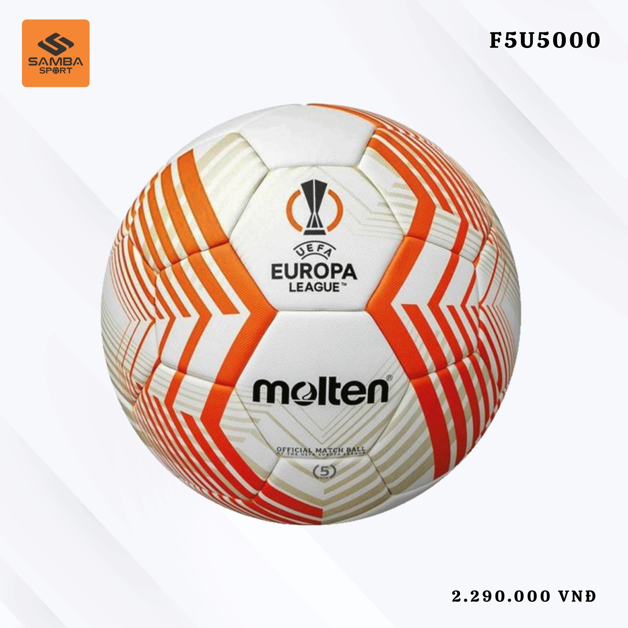 Quả bóng đá Molten F5U5000 Europa League 2023