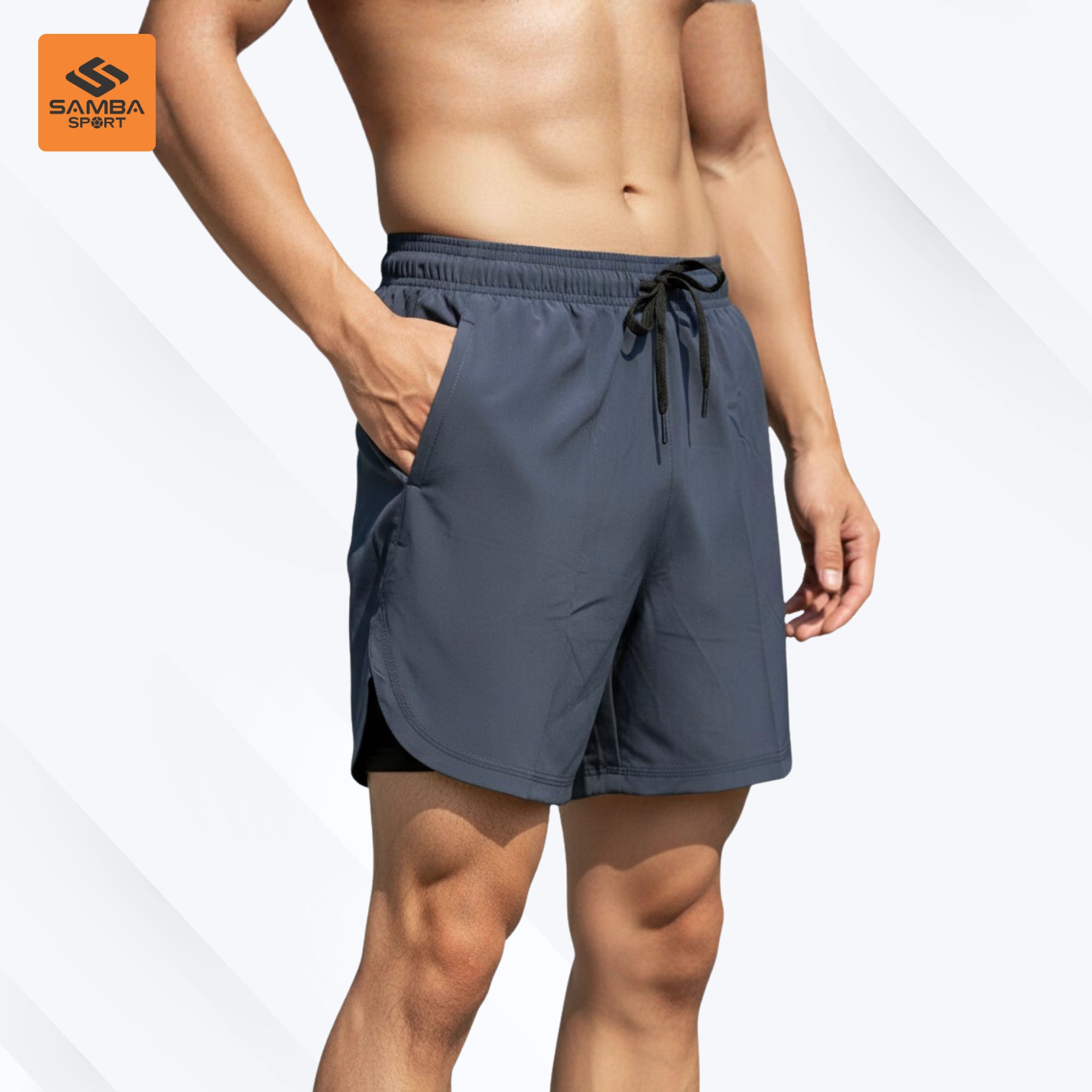 Quần Short Thể Thao Nam 2 Lớp Samba Q030