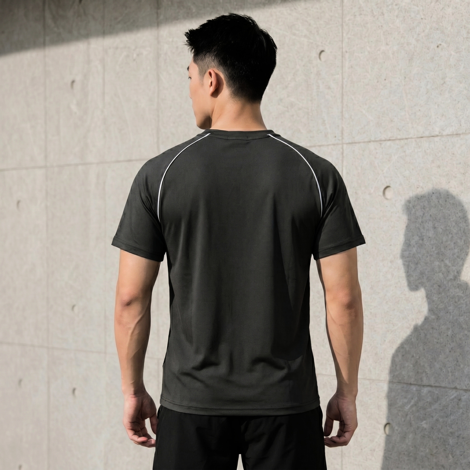 Áo cổ tròn nam Samba Motion