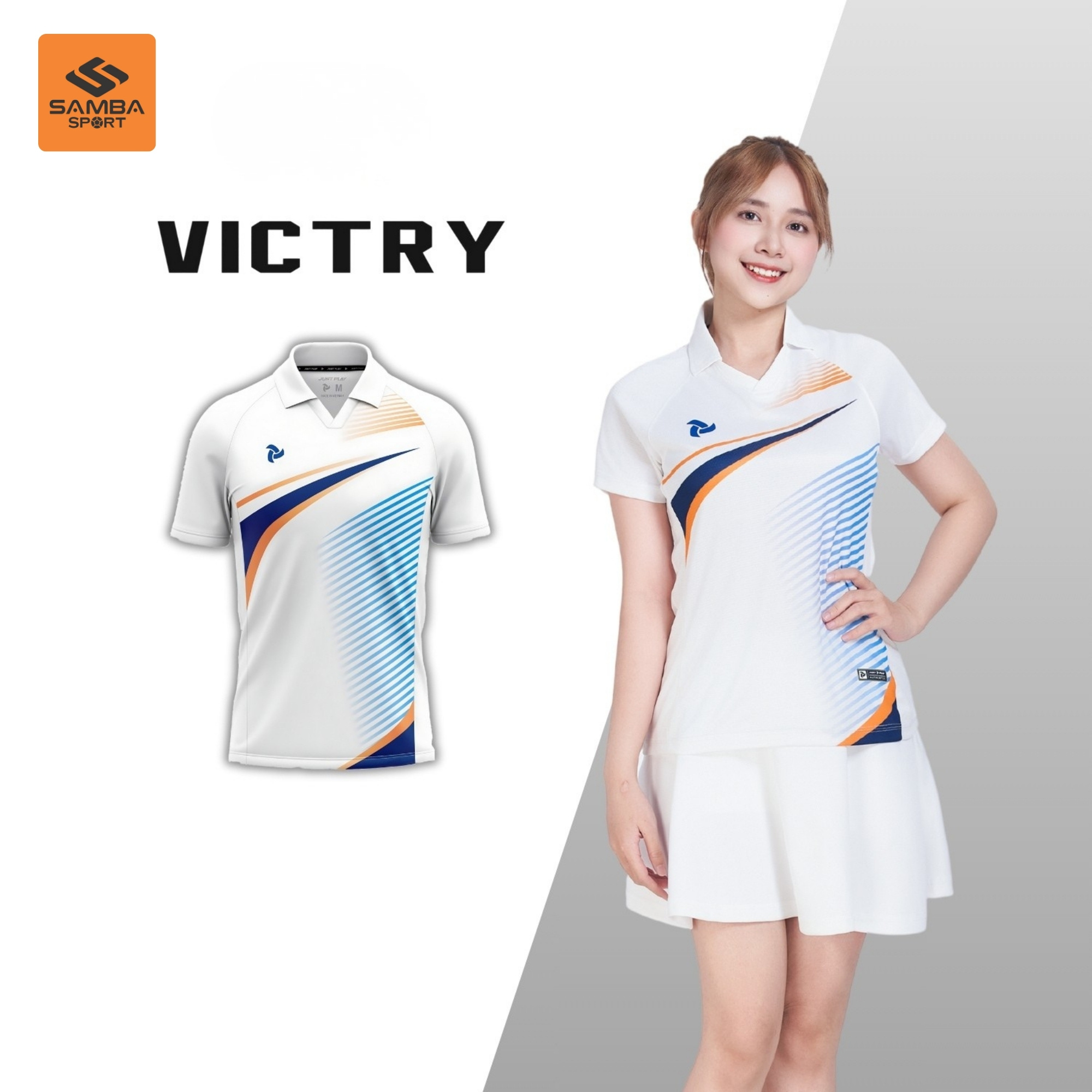 Áo Polo Thể Thao Nữ Justplay Victry