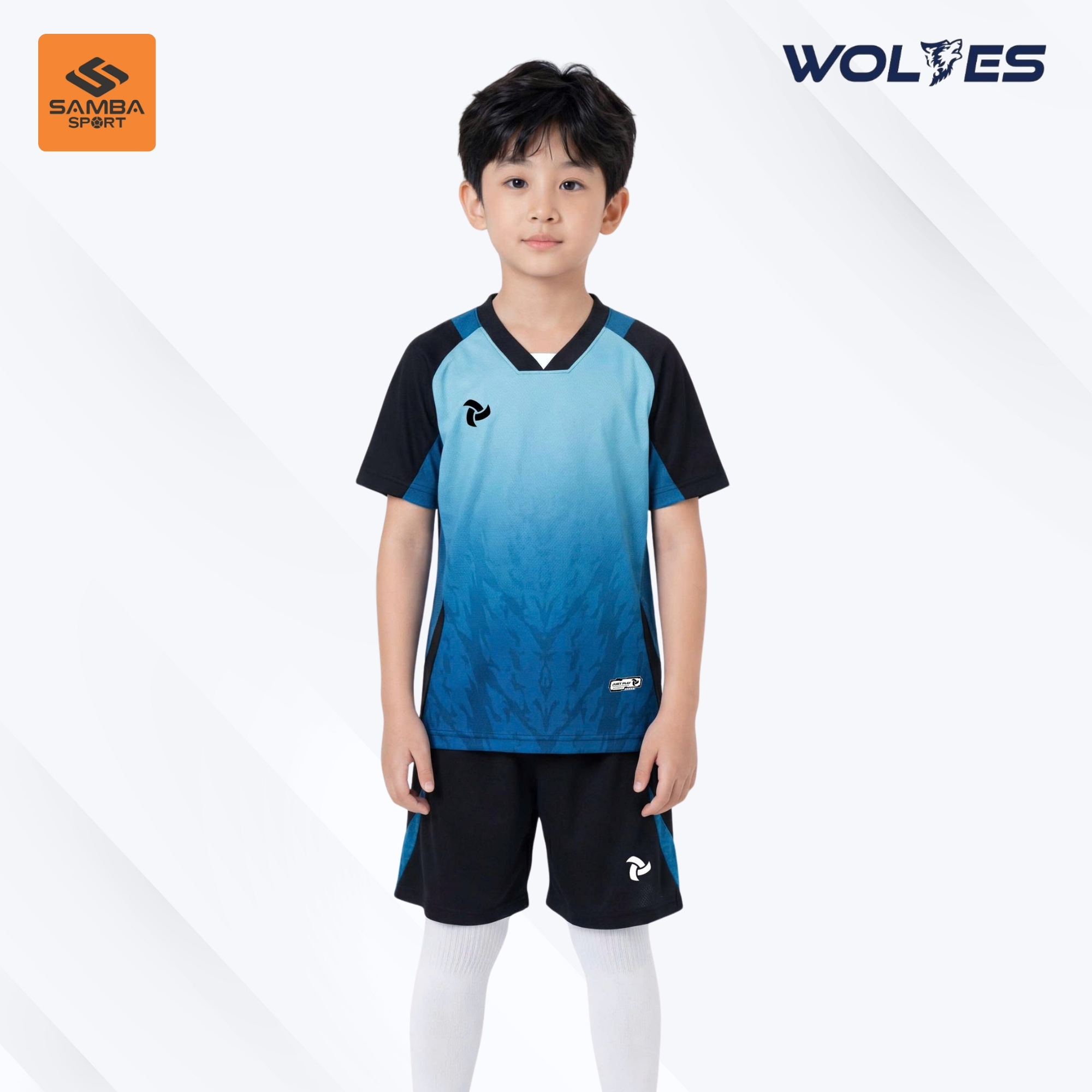 Quần áo bóng đá trẻ em Justplay Wolves