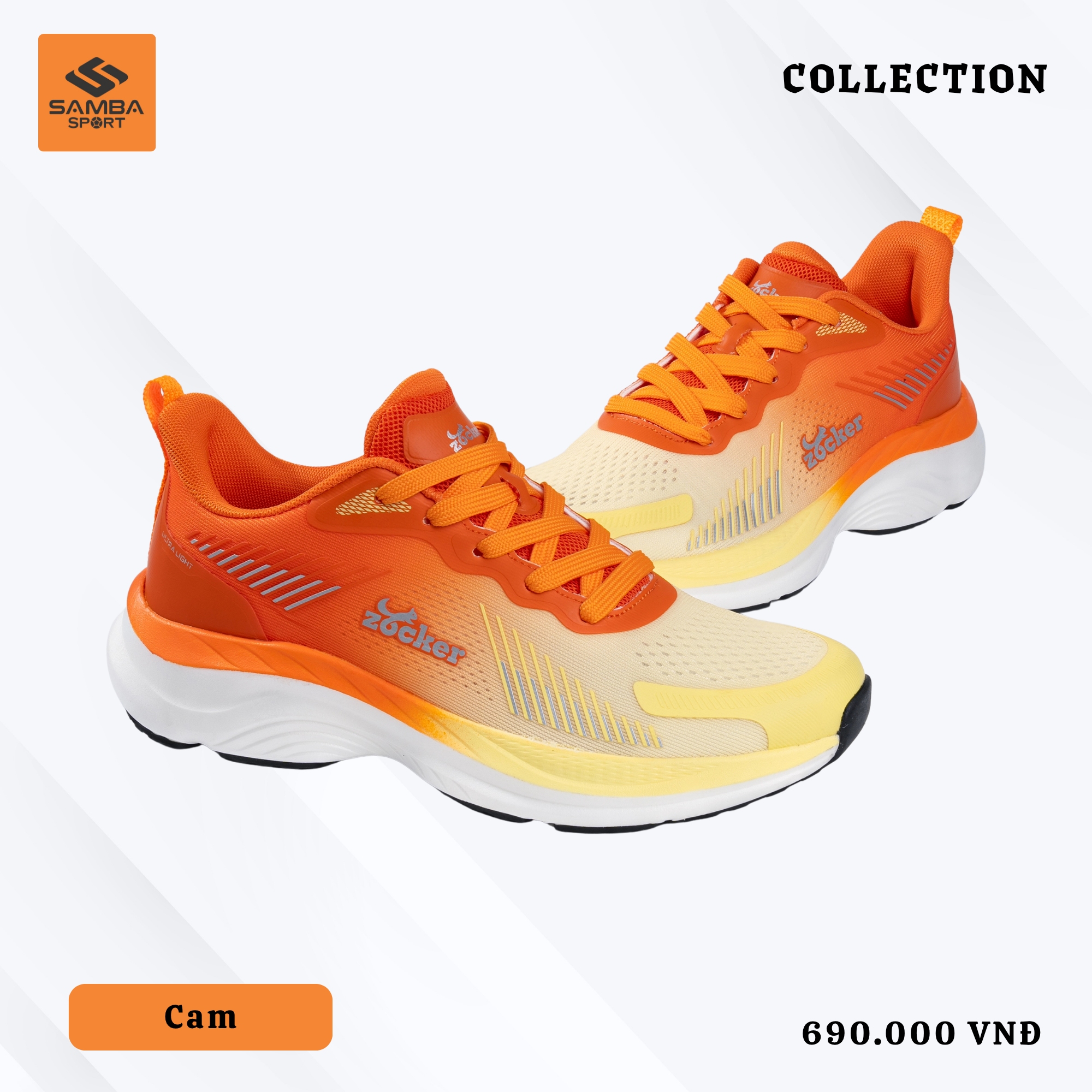 Giày thể thao Nam/Nữ Zocker ZCB Ultra Light