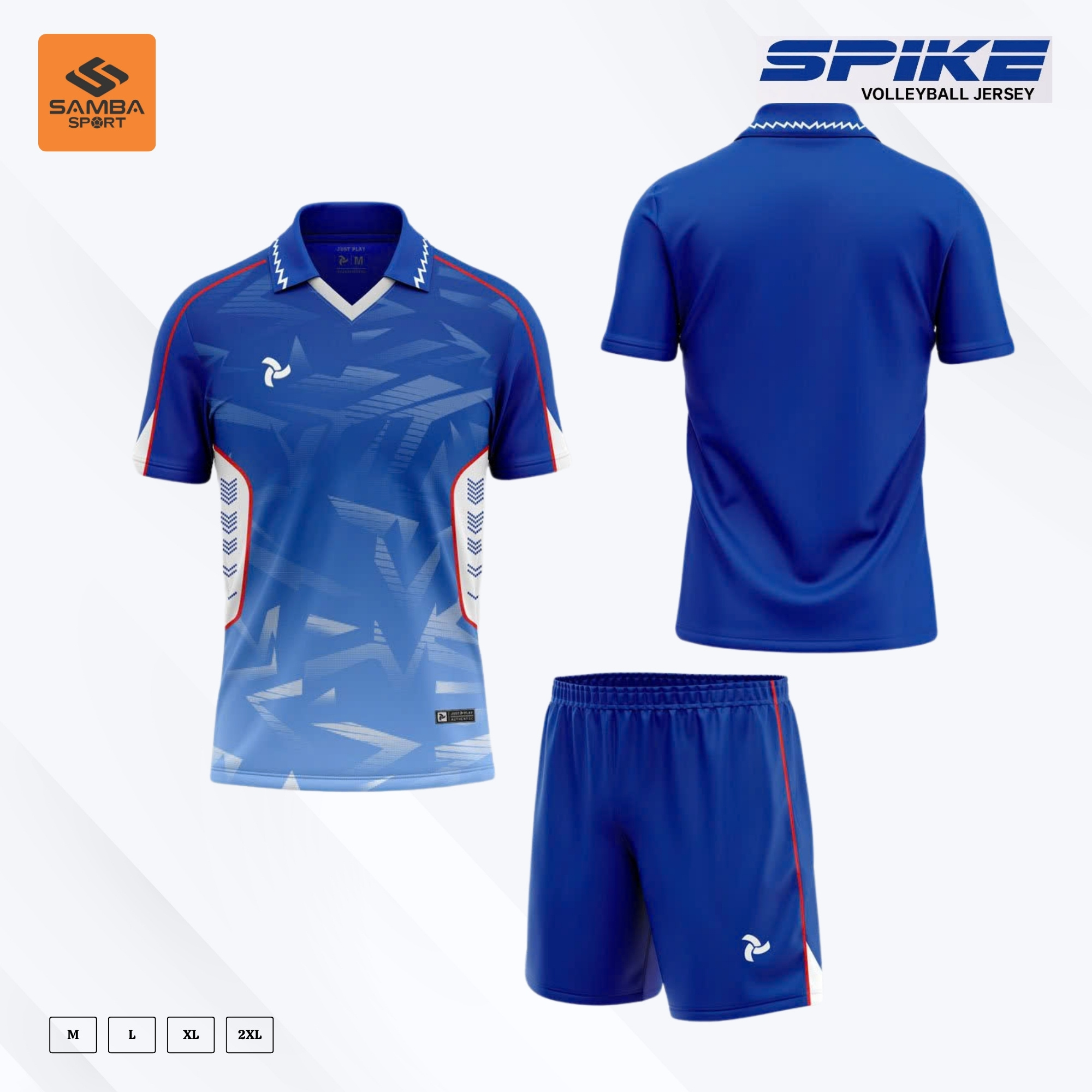 Quần áo bóng chuyền nam Justplay Spike