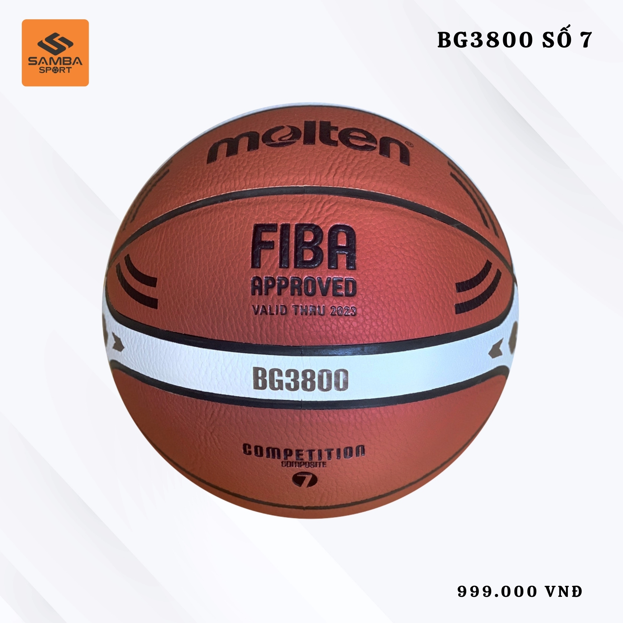 Quả bóng rổ Molten BG3800 số 7