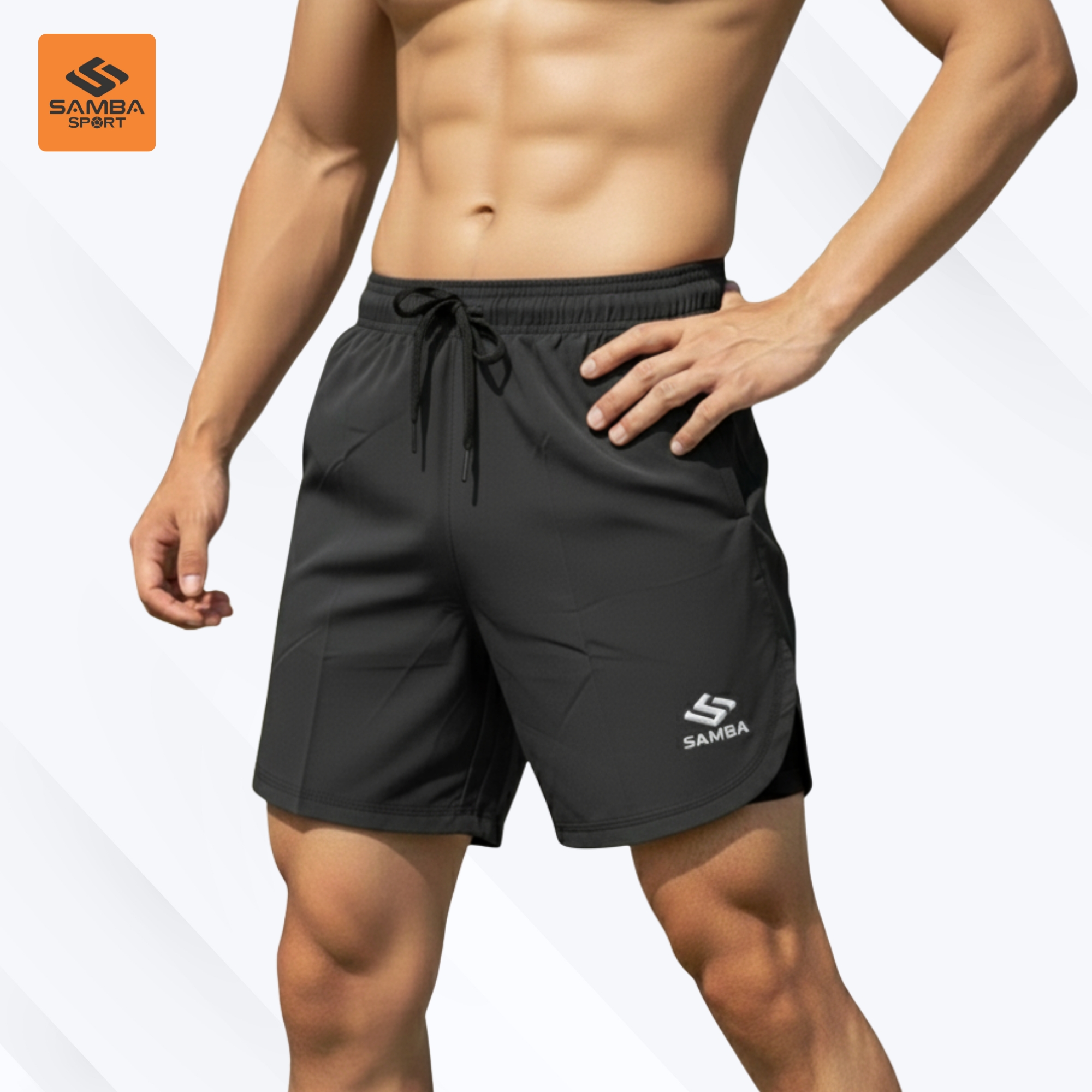 Quần Short Thể Thao Nam 2 Lớp Samba Q030