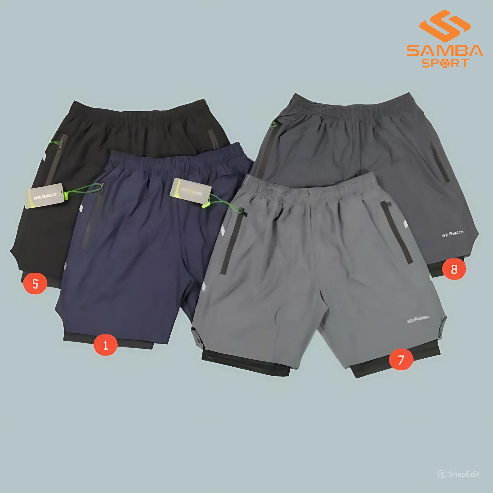 Quần đùi nam Icado 2 lớp 11286 AT14