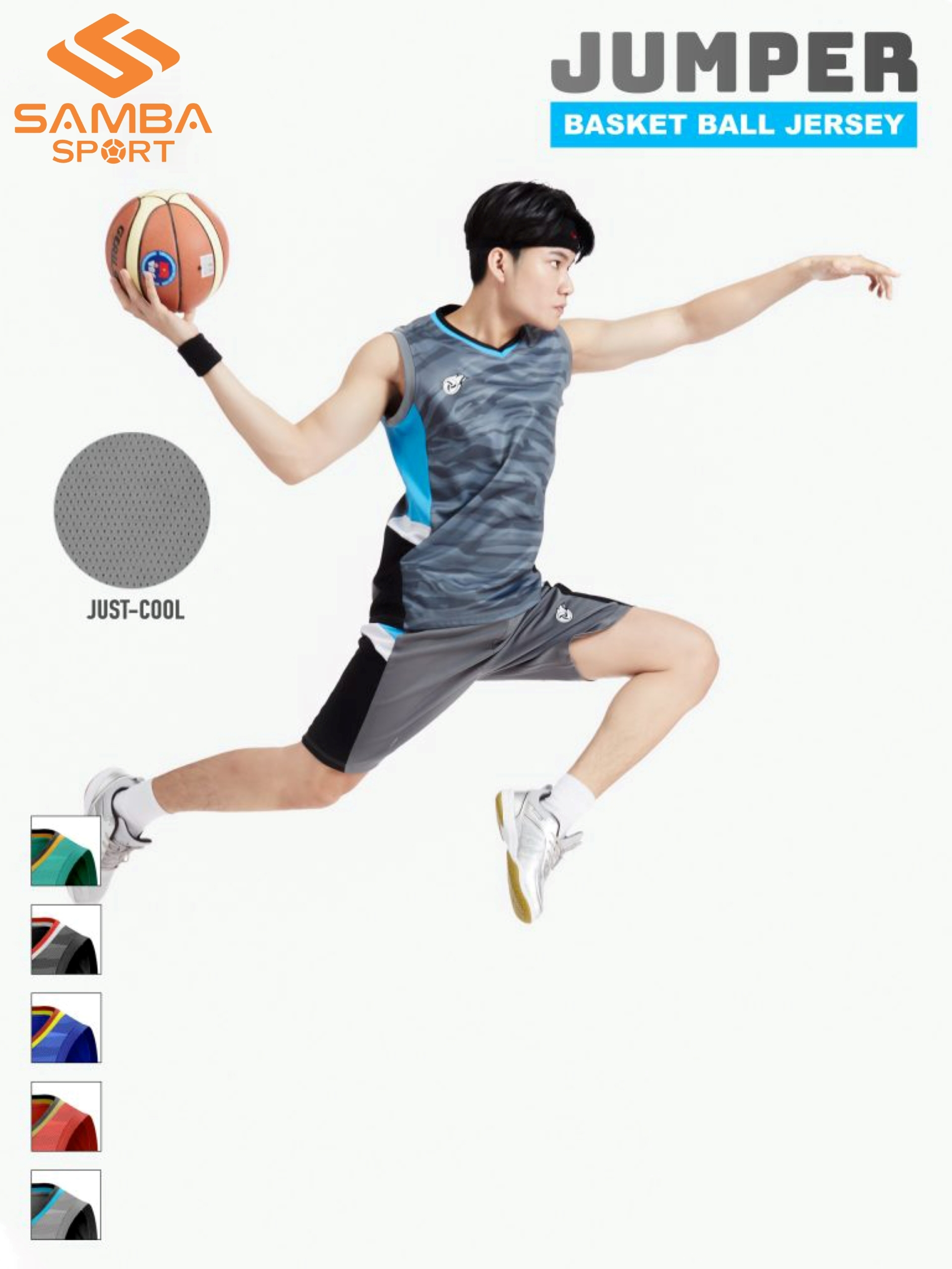 Quần áo bóng rổ Justplay JUMPER