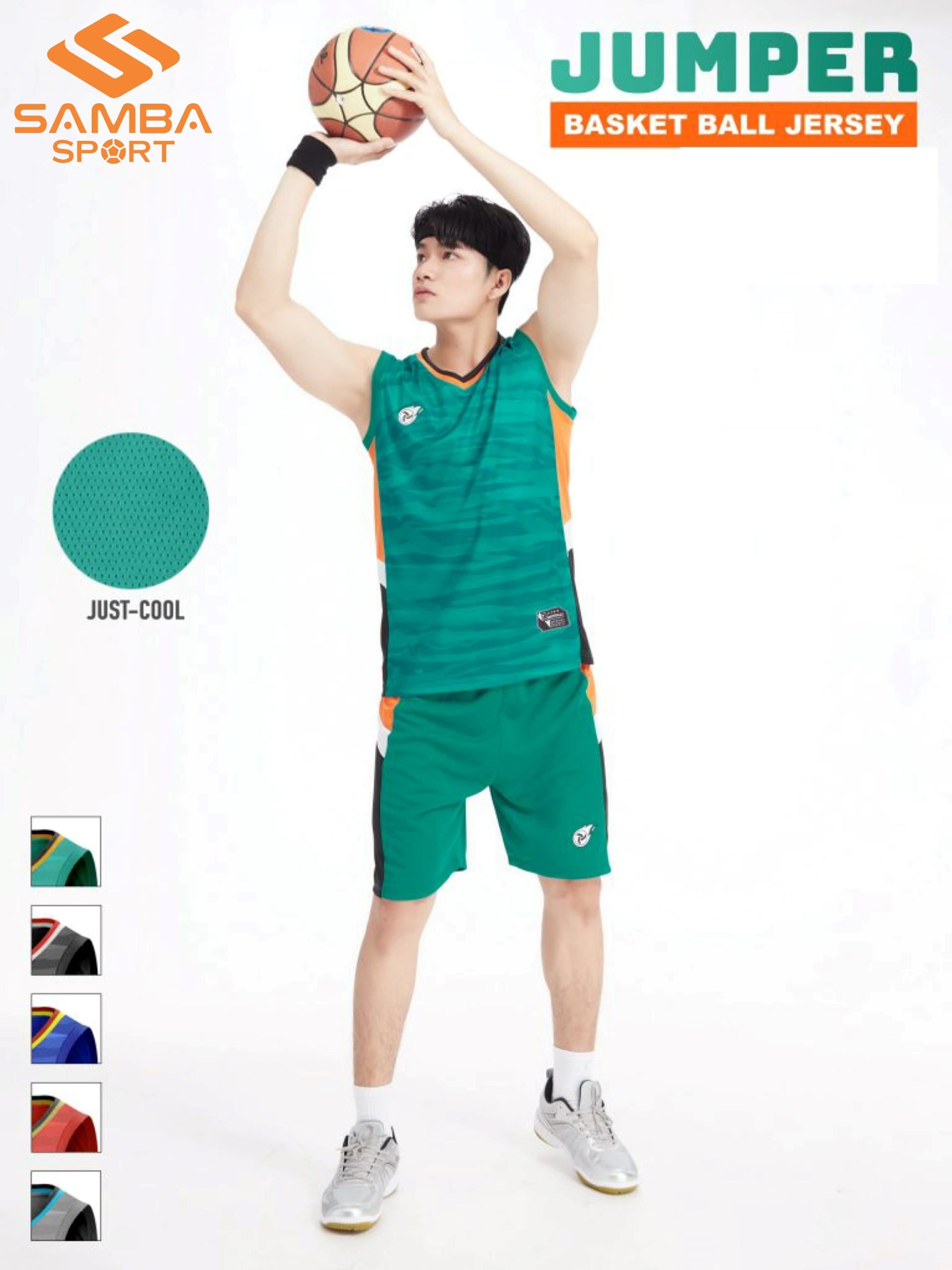 Quần áo bóng rổ Justplay JUMPER