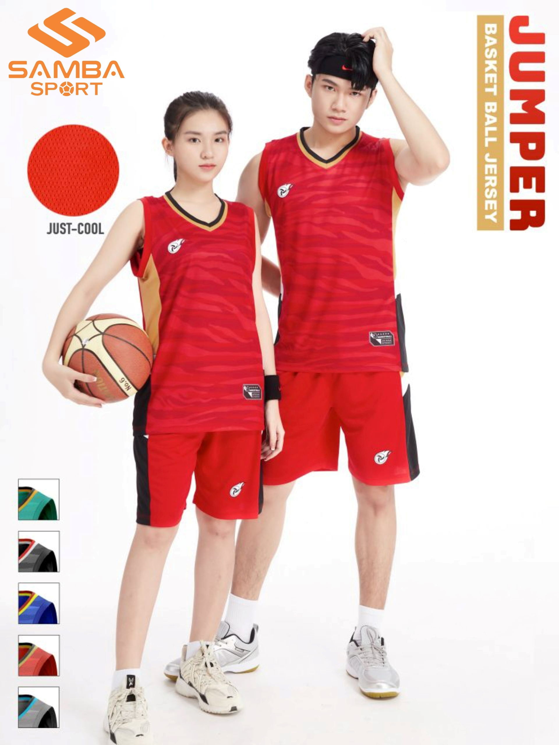 Quần áo bóng rổ Justplay JUMPER