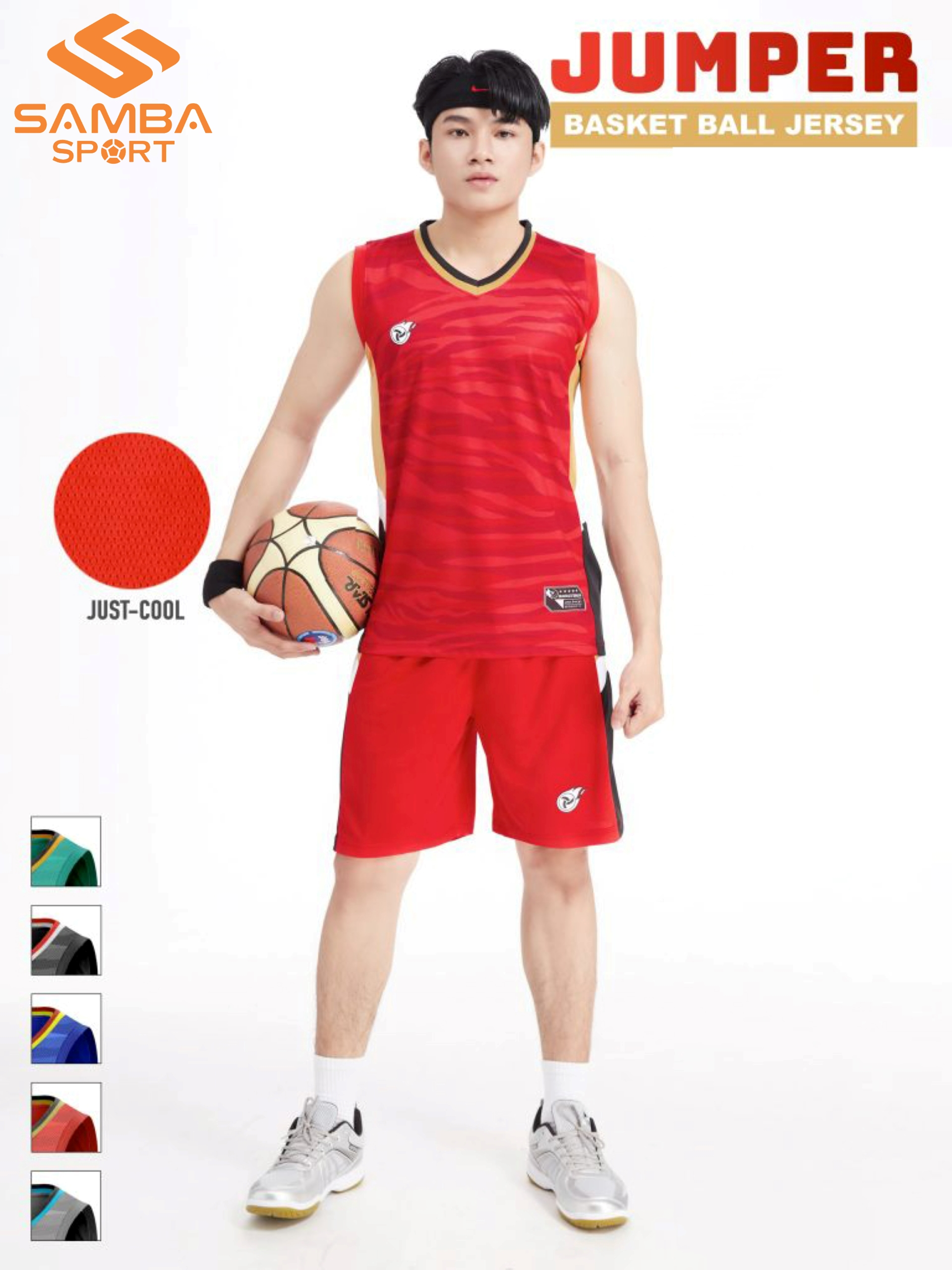 Quần áo bóng rổ Justplay JUMPER