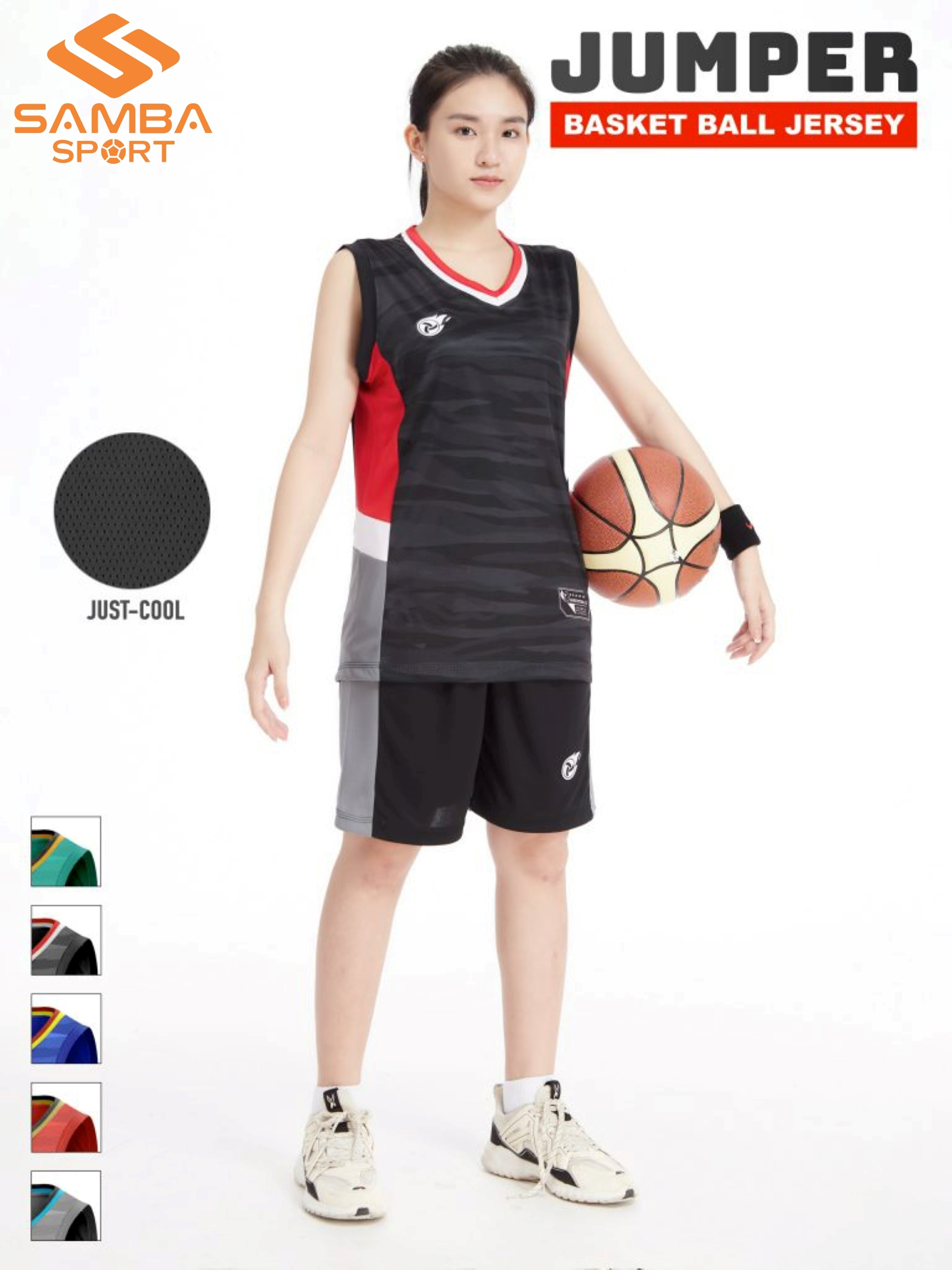 Quần áo bóng rổ Justplay JUMPER