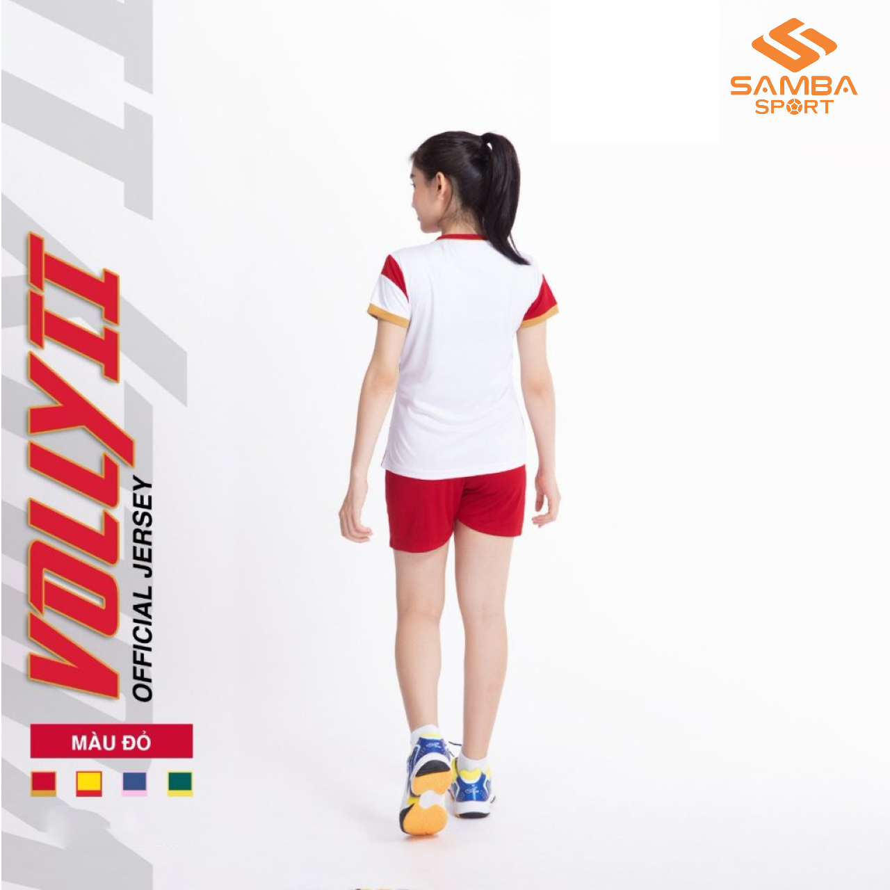 Quần áo bóng chuyền nữ Justplay Volly 2