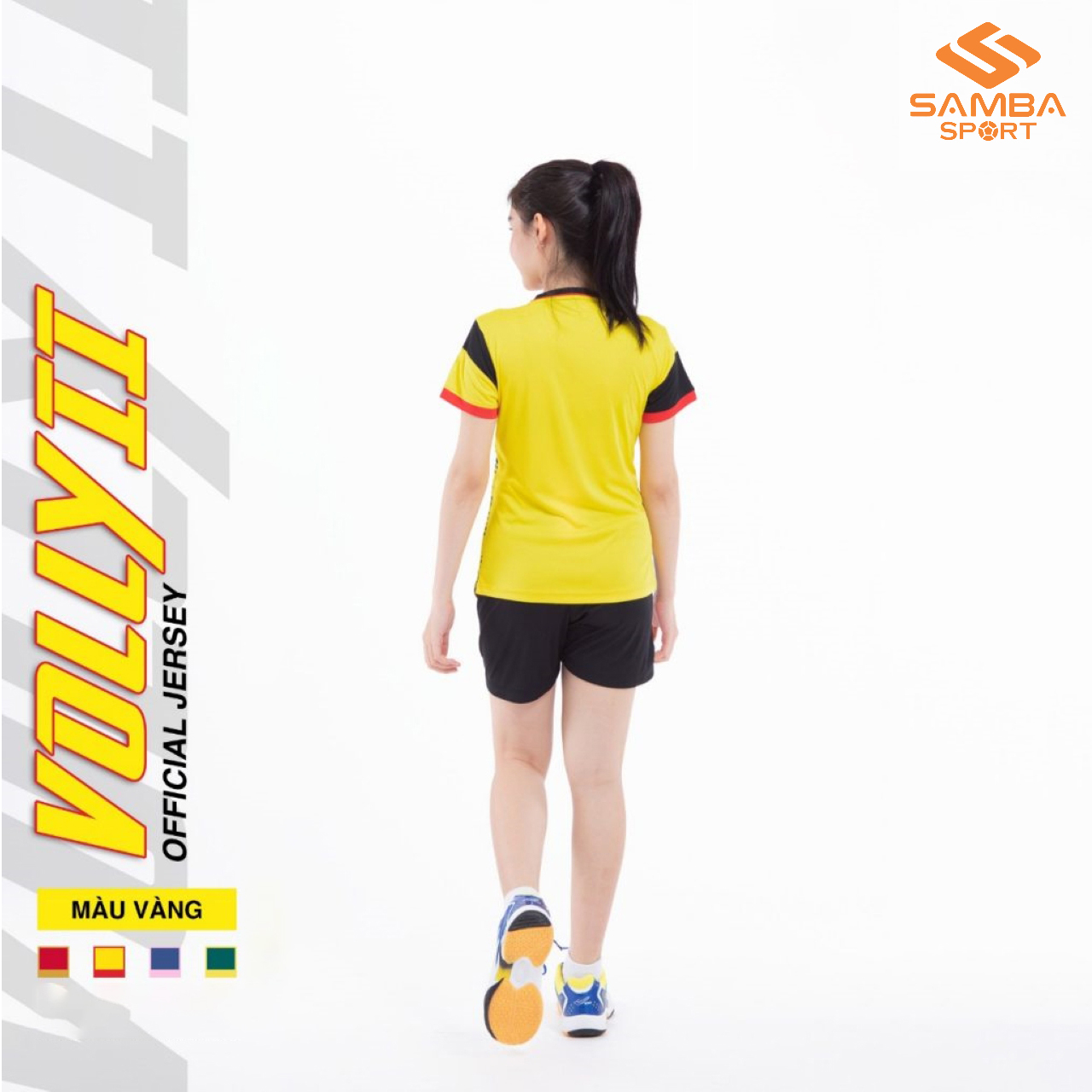 Quần áo bóng chuyền nữ Justplay Volly 2