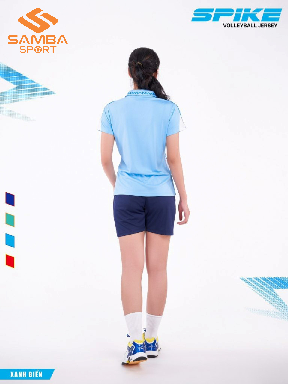Quần áo bóng chuyền nữ Justplay Spike