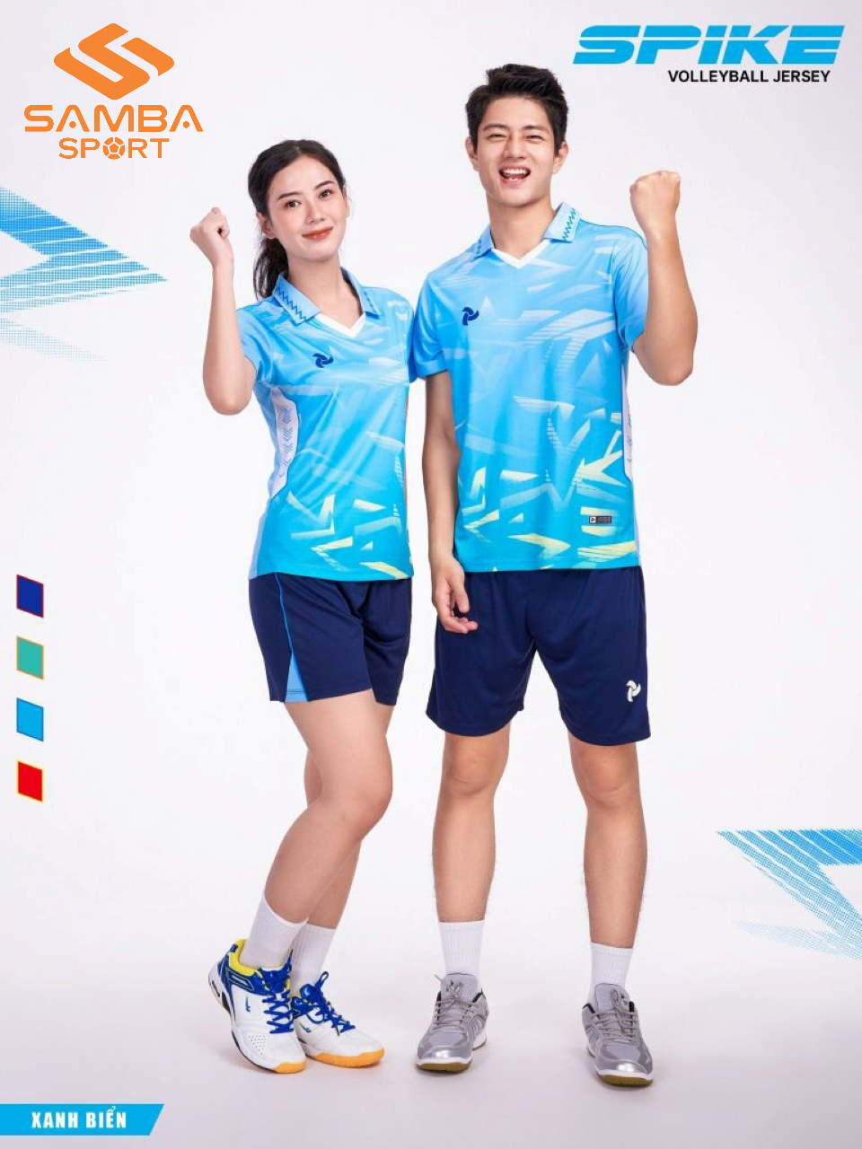 Quần áo bóng chuyền nữ Justplay Spike