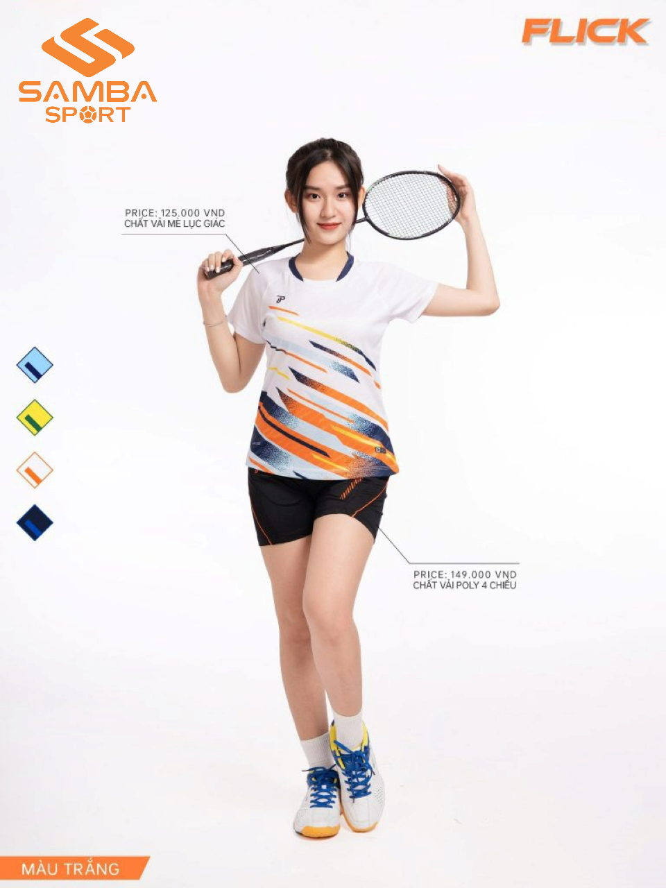 Áo thể thao nữ Justplay Flick