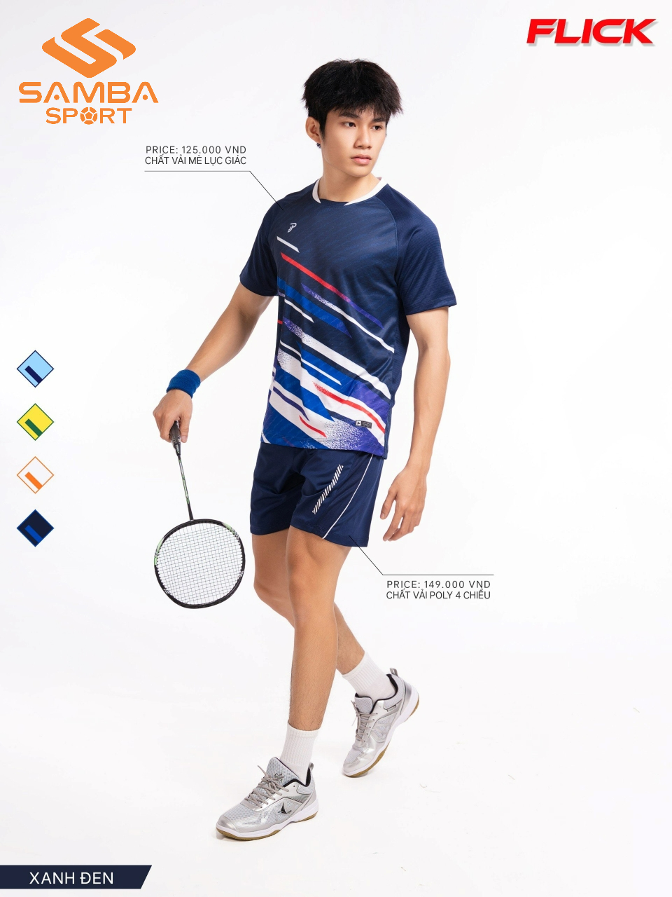 Áo thể thao nam Justplay Flick