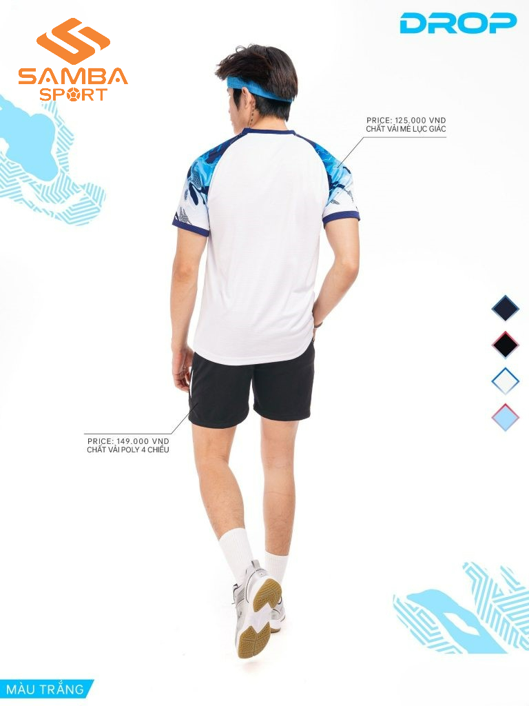 Áo thể thao nam Justplay Drop