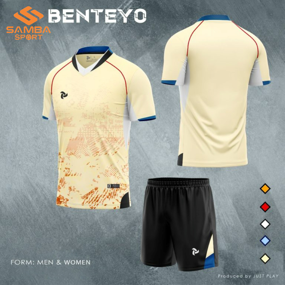Quần áo bóng chuyền nam Justplay Benteyo
