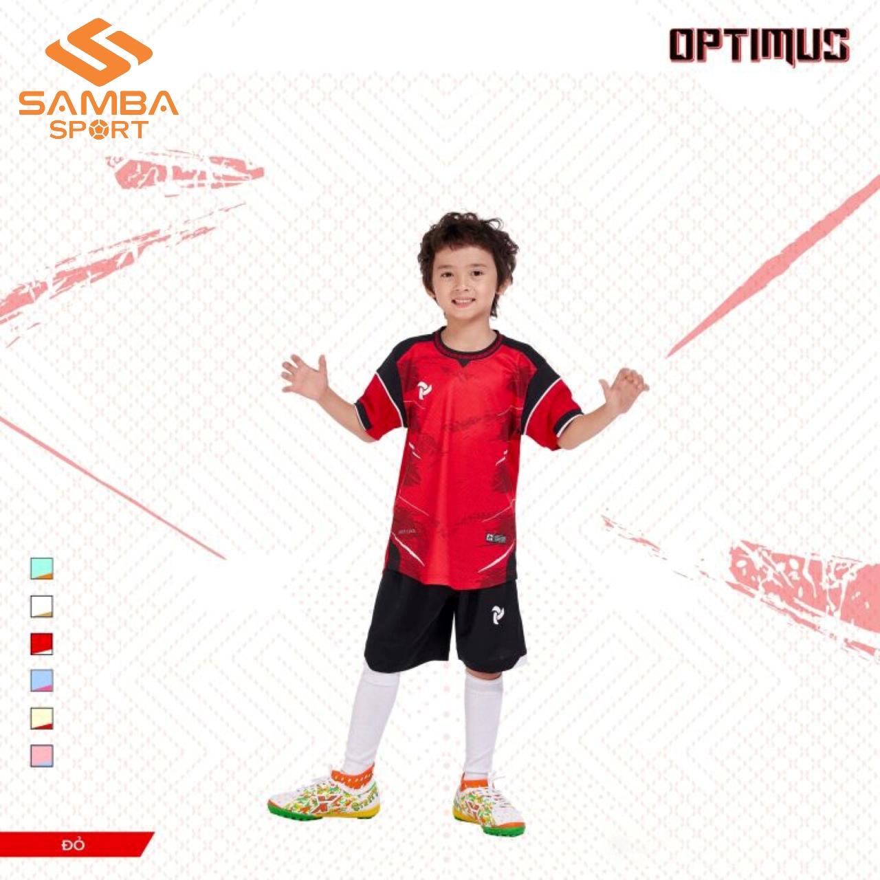 Quần áo bóng đá trẻ em Justplay Optimus