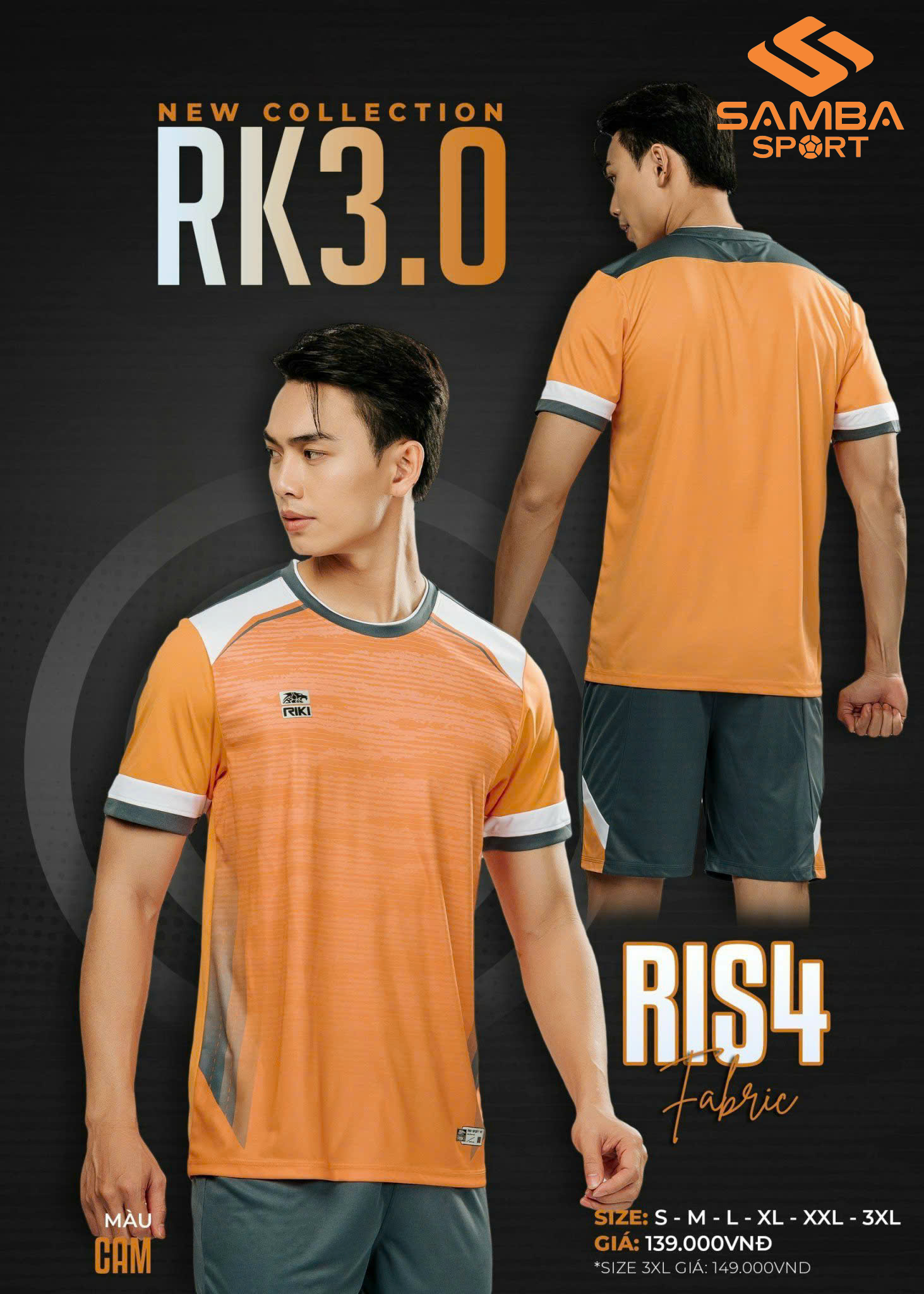 Quần áo bóng đá Riki RK 3.0