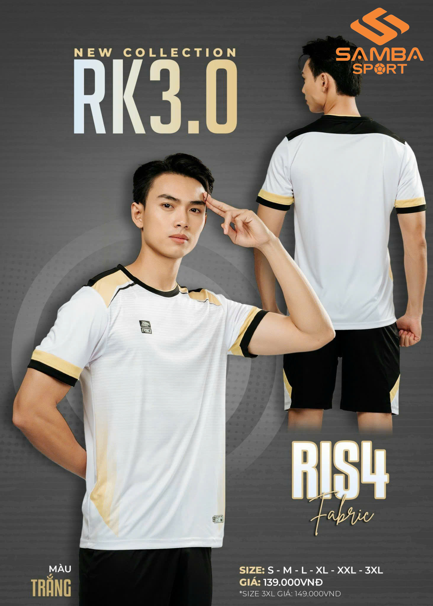 Quần áo bóng đá Riki RK 3.0