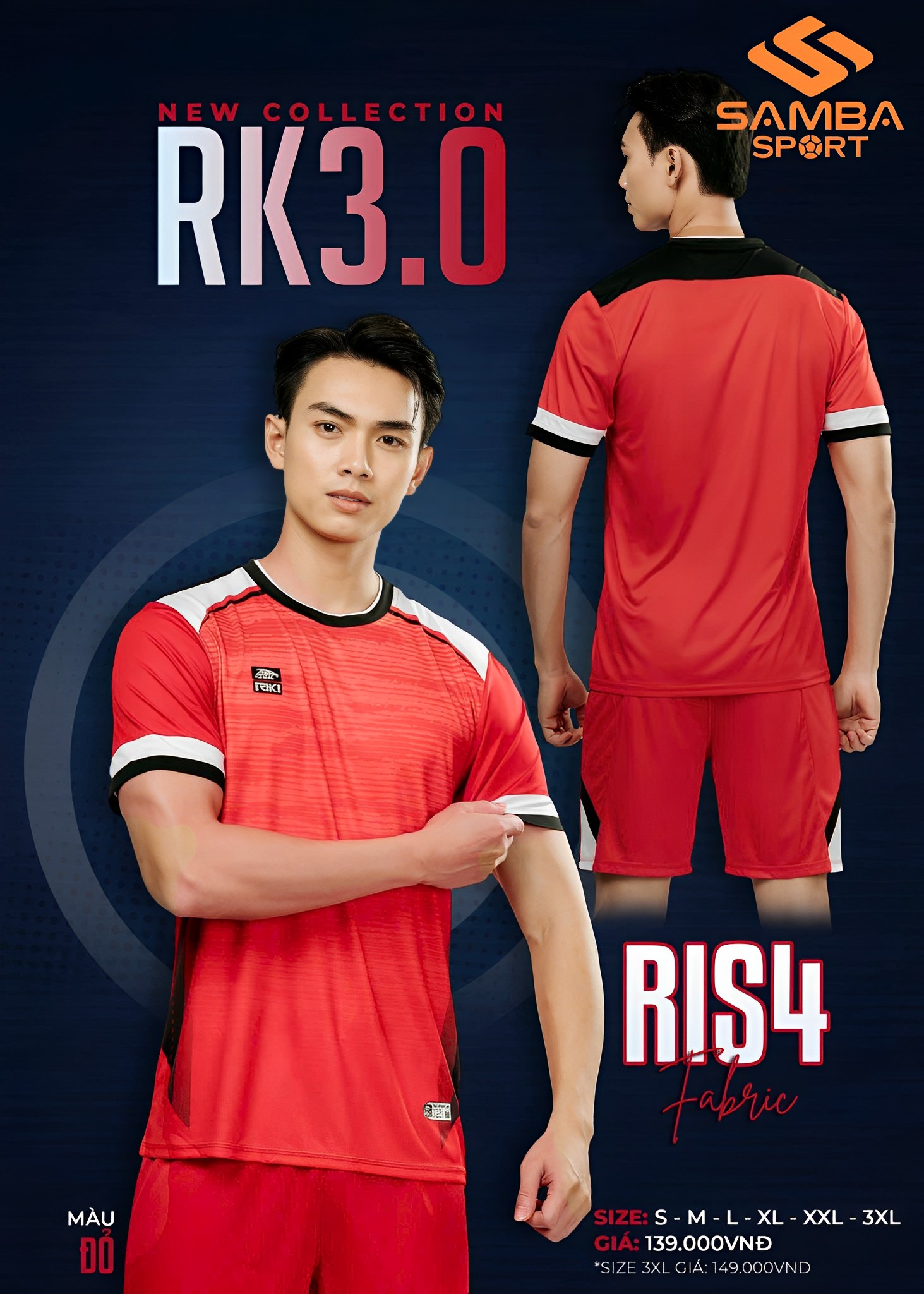 Quần áo bóng đá Riki RK 3.0