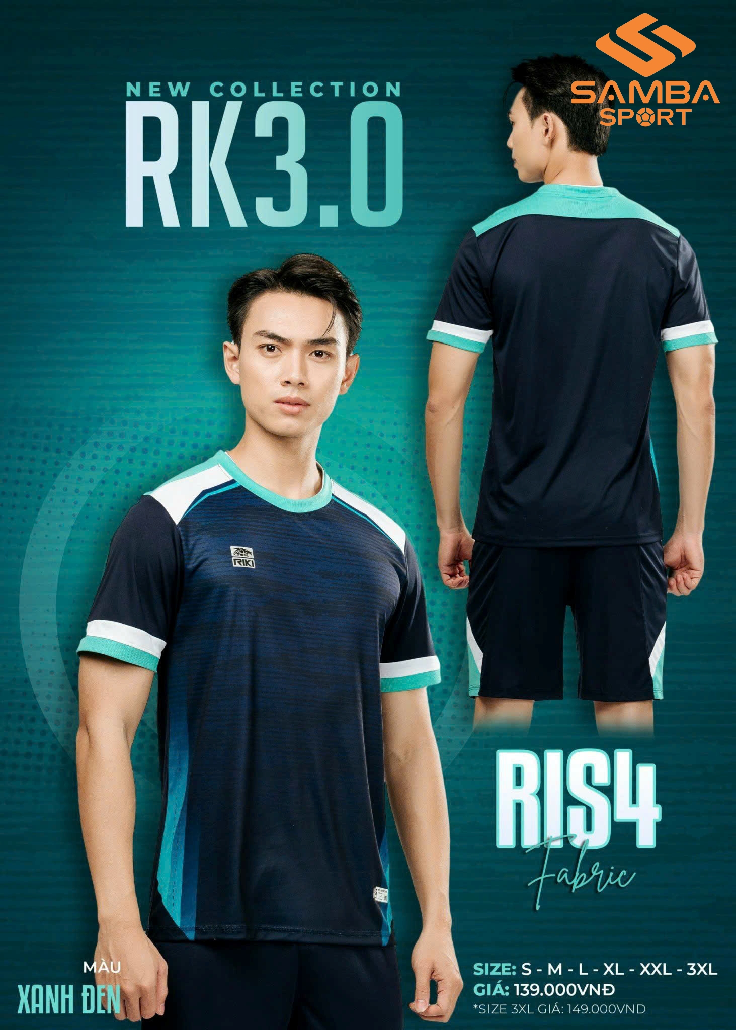 Quần áo bóng đá Riki RK 3.0