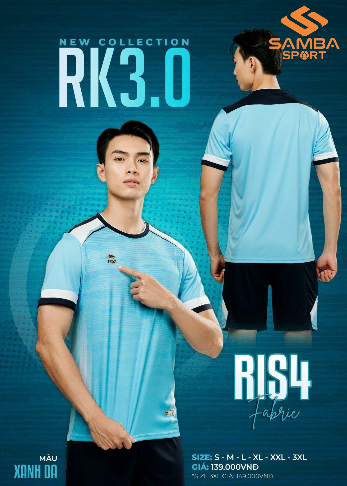 Quần áo bóng đá Riki RK 3.0