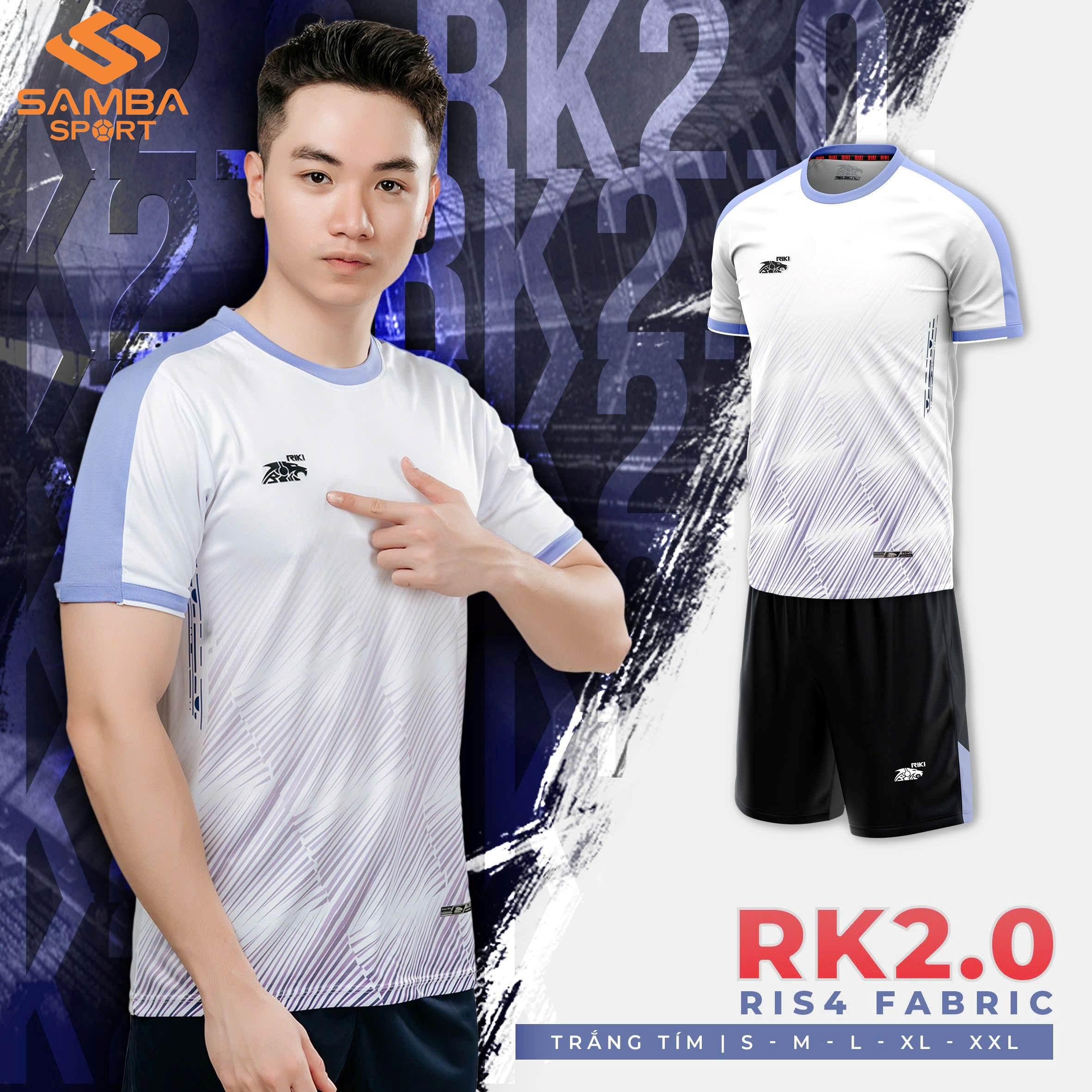 Quần áo bóng đá Riki RK 2.0