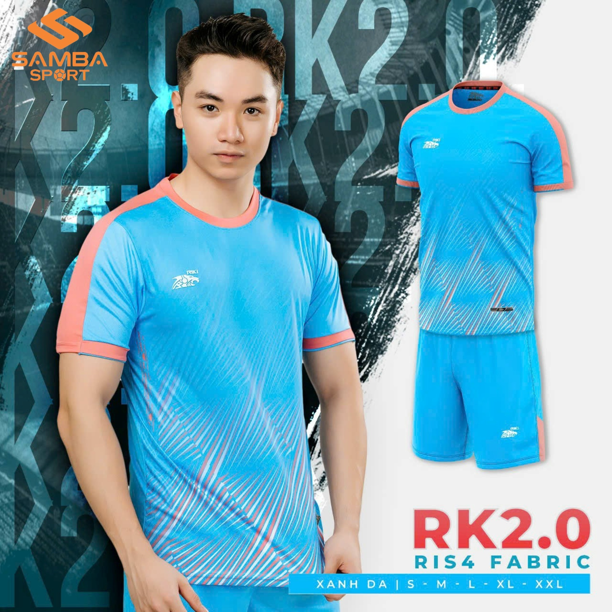 Quần áo bóng đá Riki RK 2.0