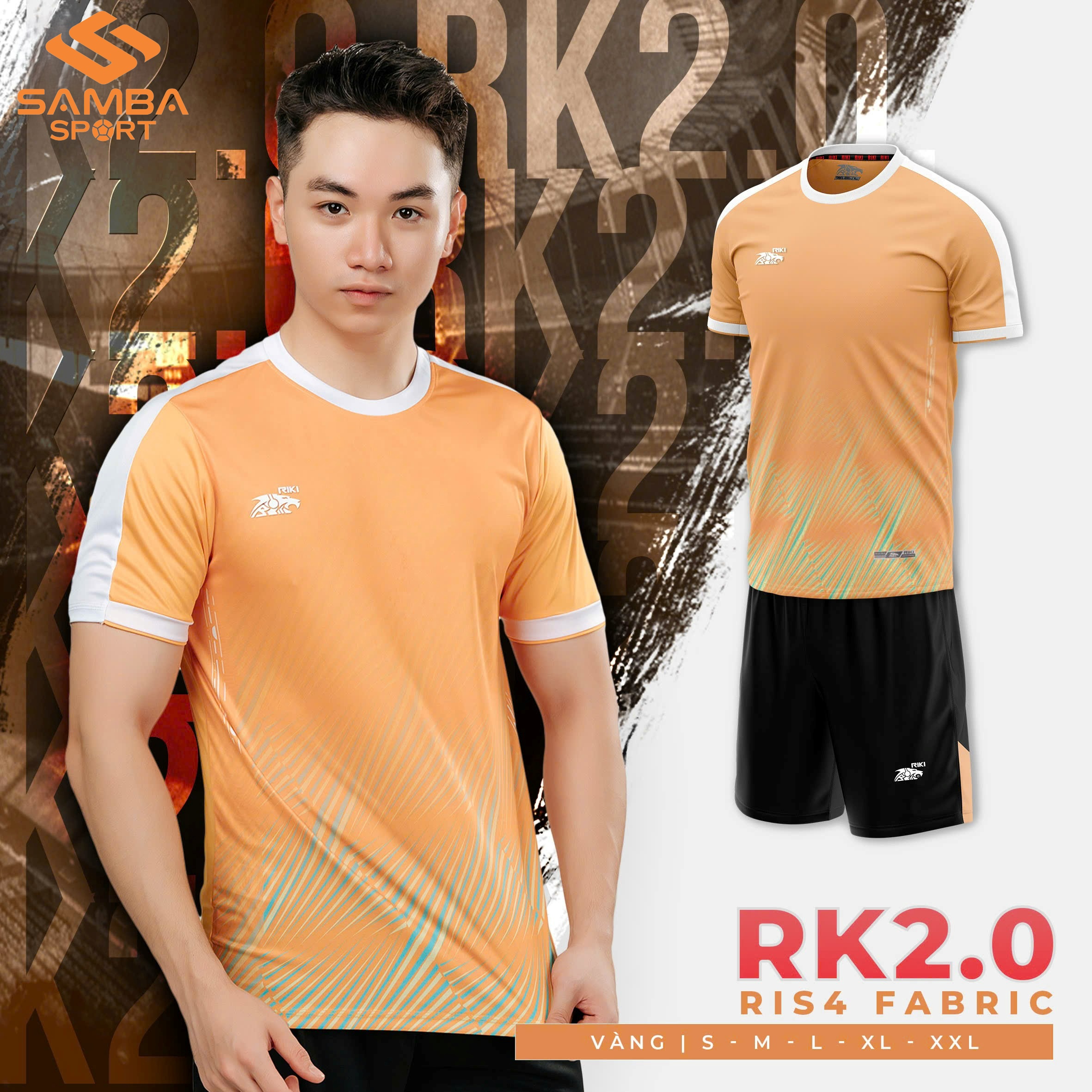 Quần áo bóng đá Riki RK 2.0