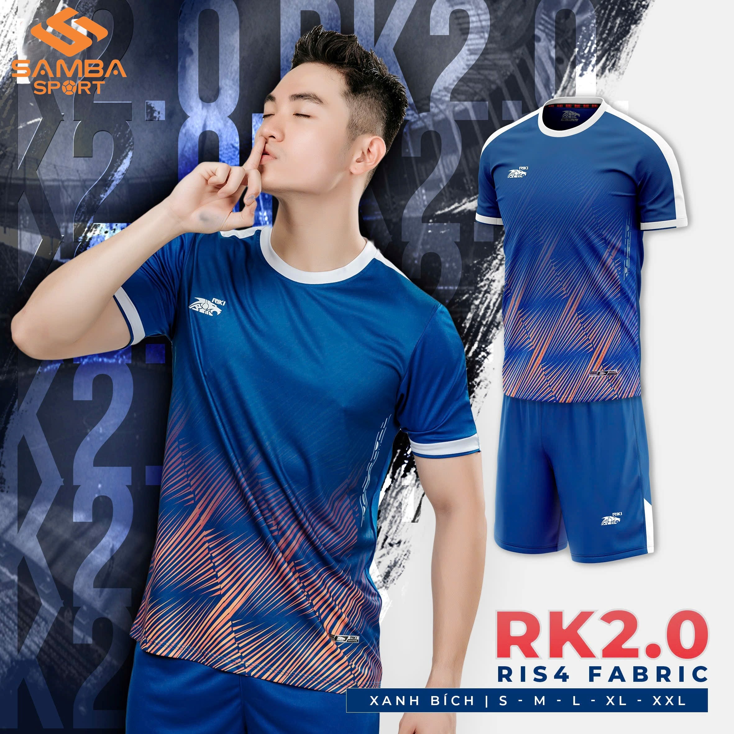 Quần áo bóng đá Riki RK 2.0