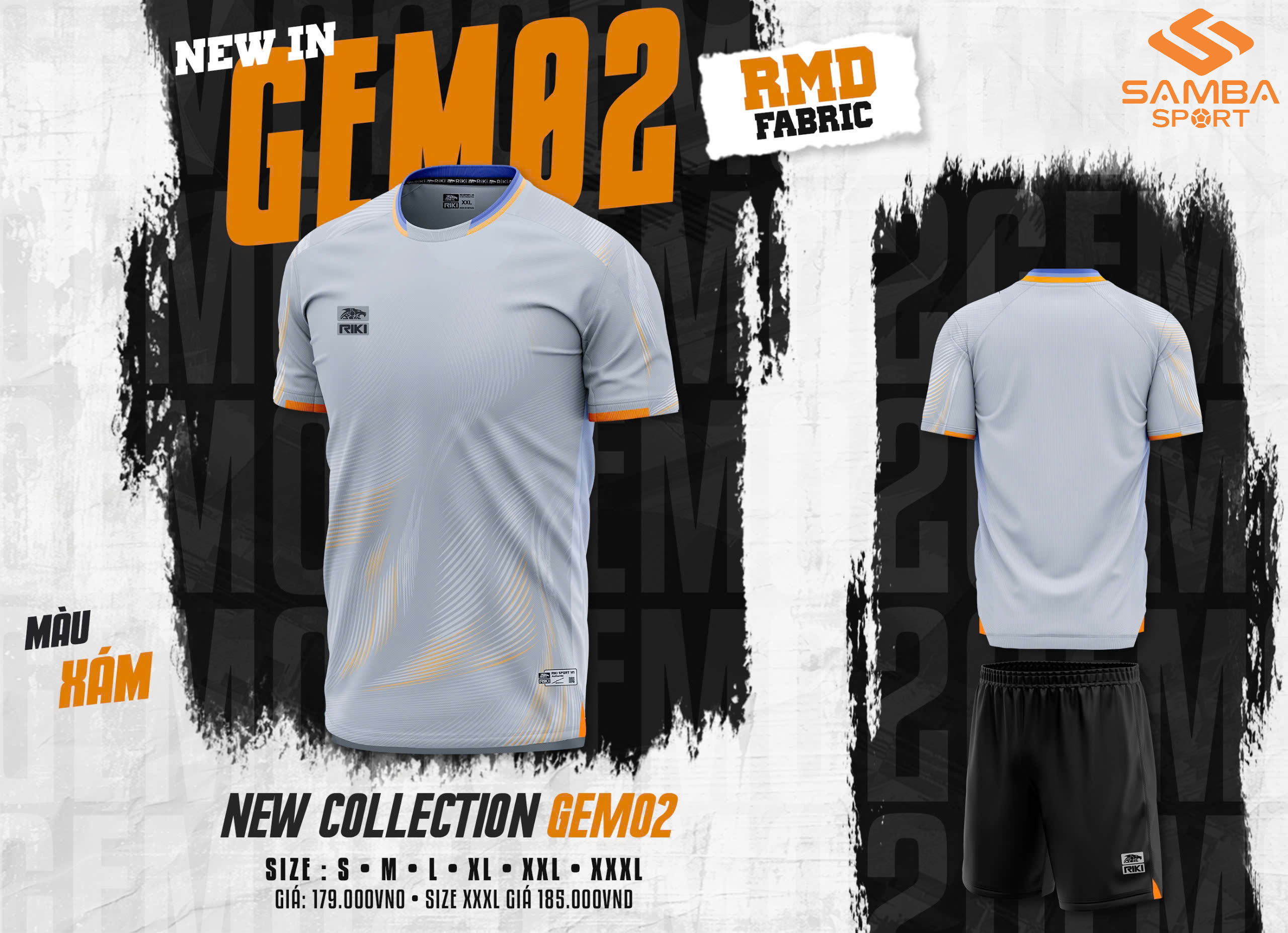 Quần áo bóng đá Riki Gem 02