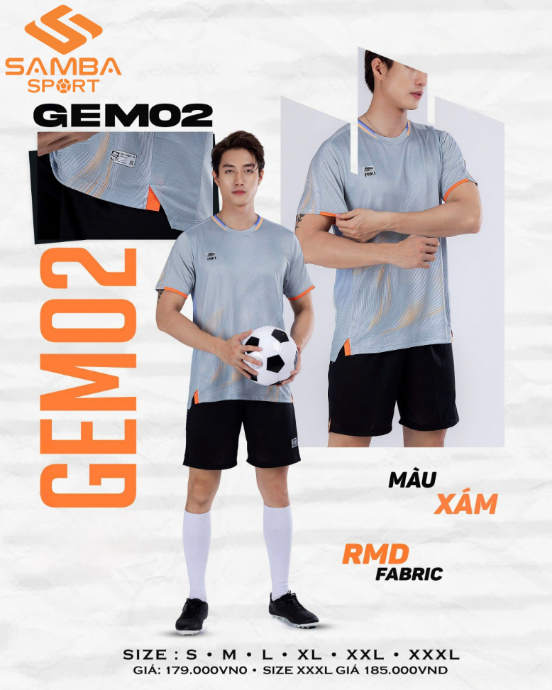 Quần áo bóng đá Riki Gem 02
