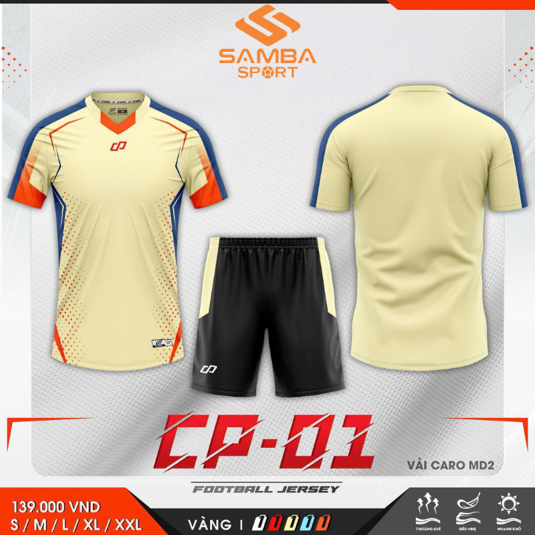 Quần áo bóng đá CP 01