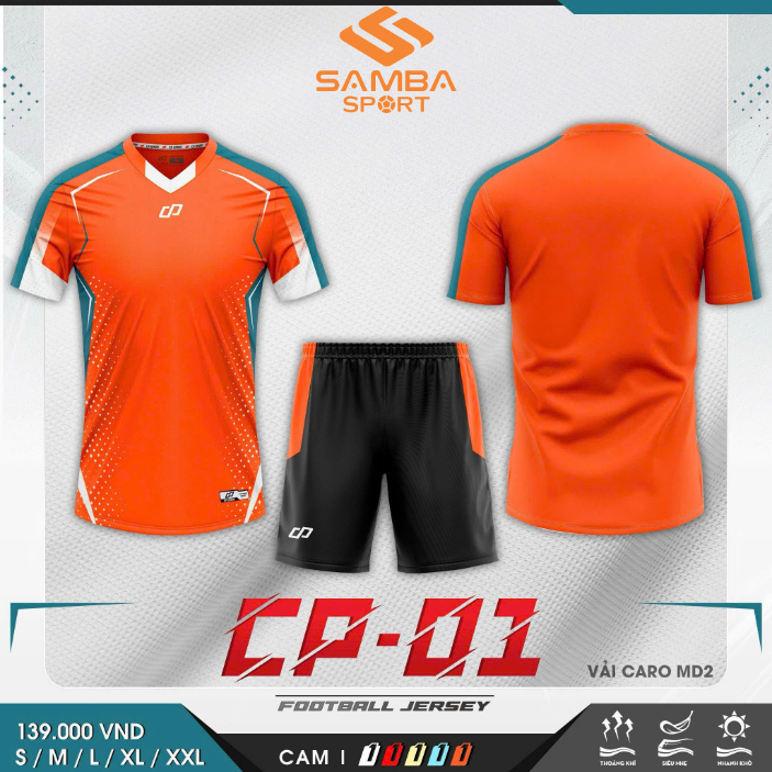 Quần áo bóng đá CP 01