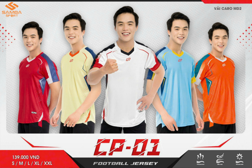 Quần áo bóng đá CP 01