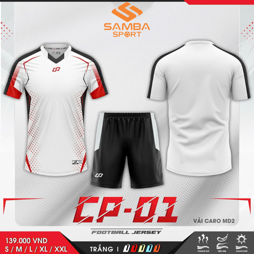 Quần áo bóng đá CP 01