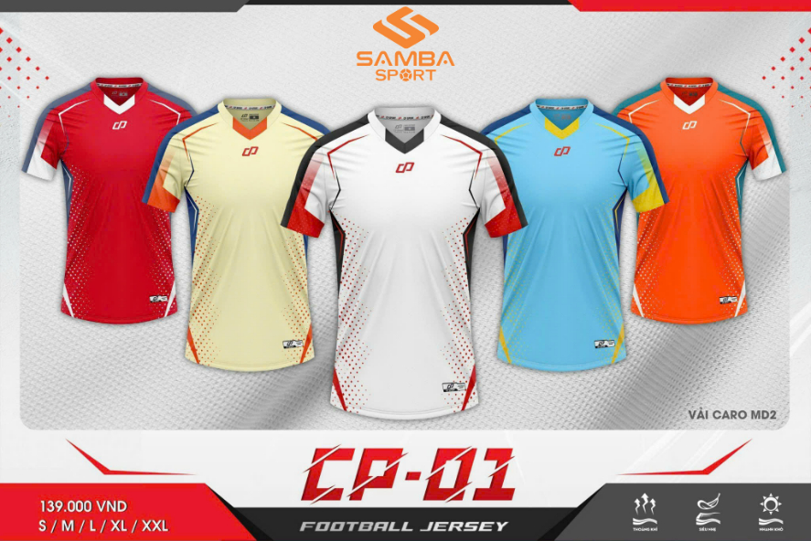 Quần áo bóng đá CP 01