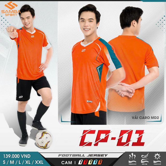 Quần áo bóng đá CP 01