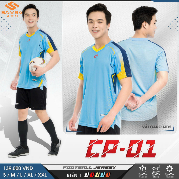 Quần áo bóng đá CP 01