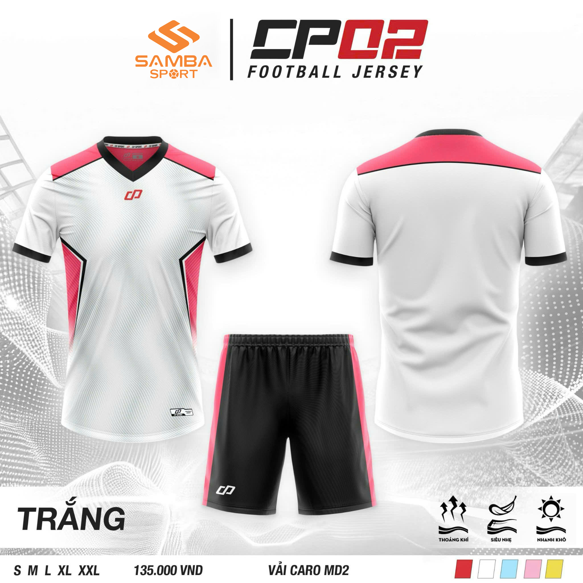 Quần áo bóng đá CP 02