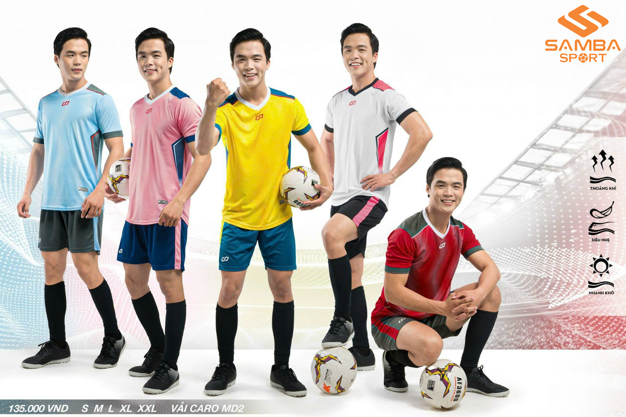 Quần áo bóng đá CP 02