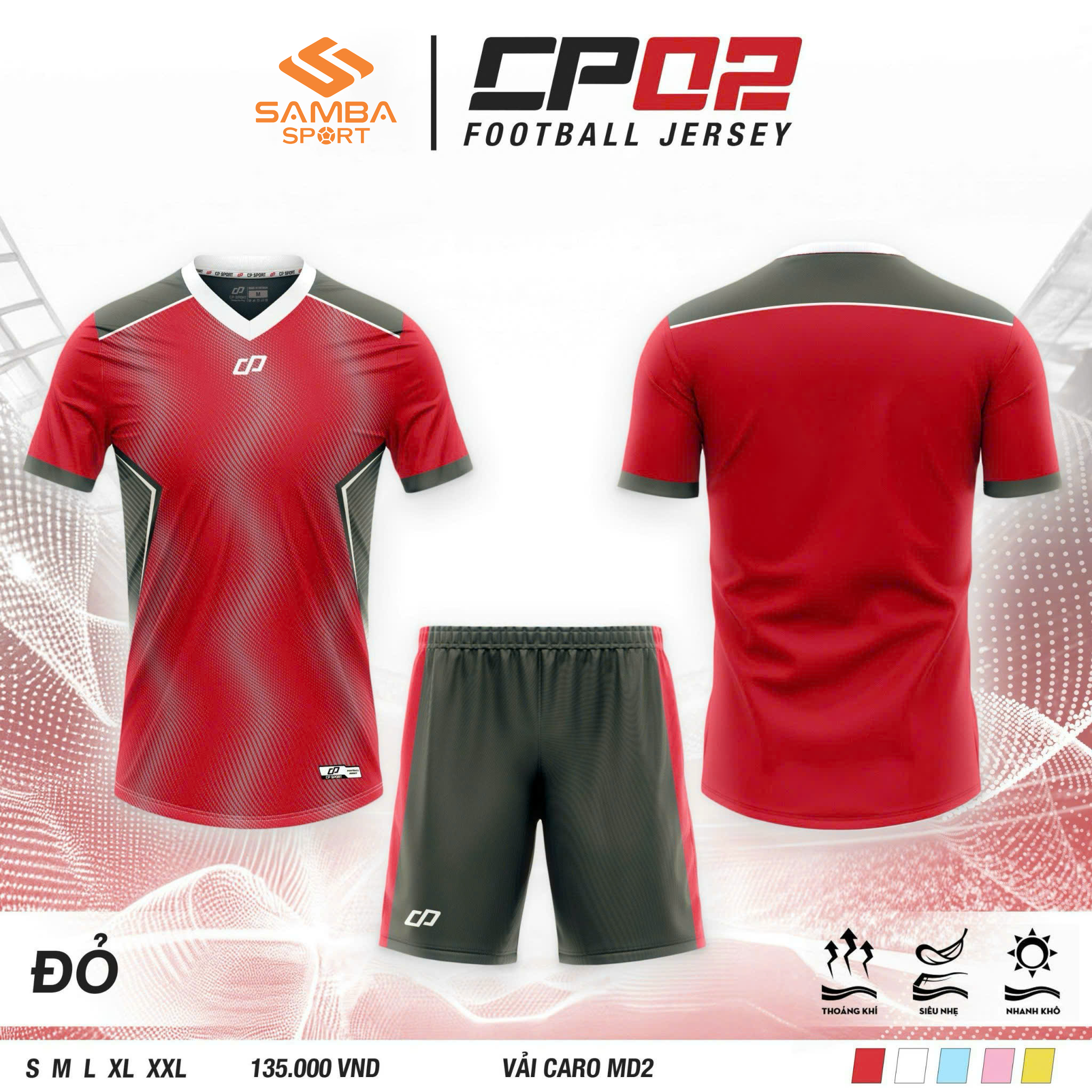 Quần áo bóng đá CP 02