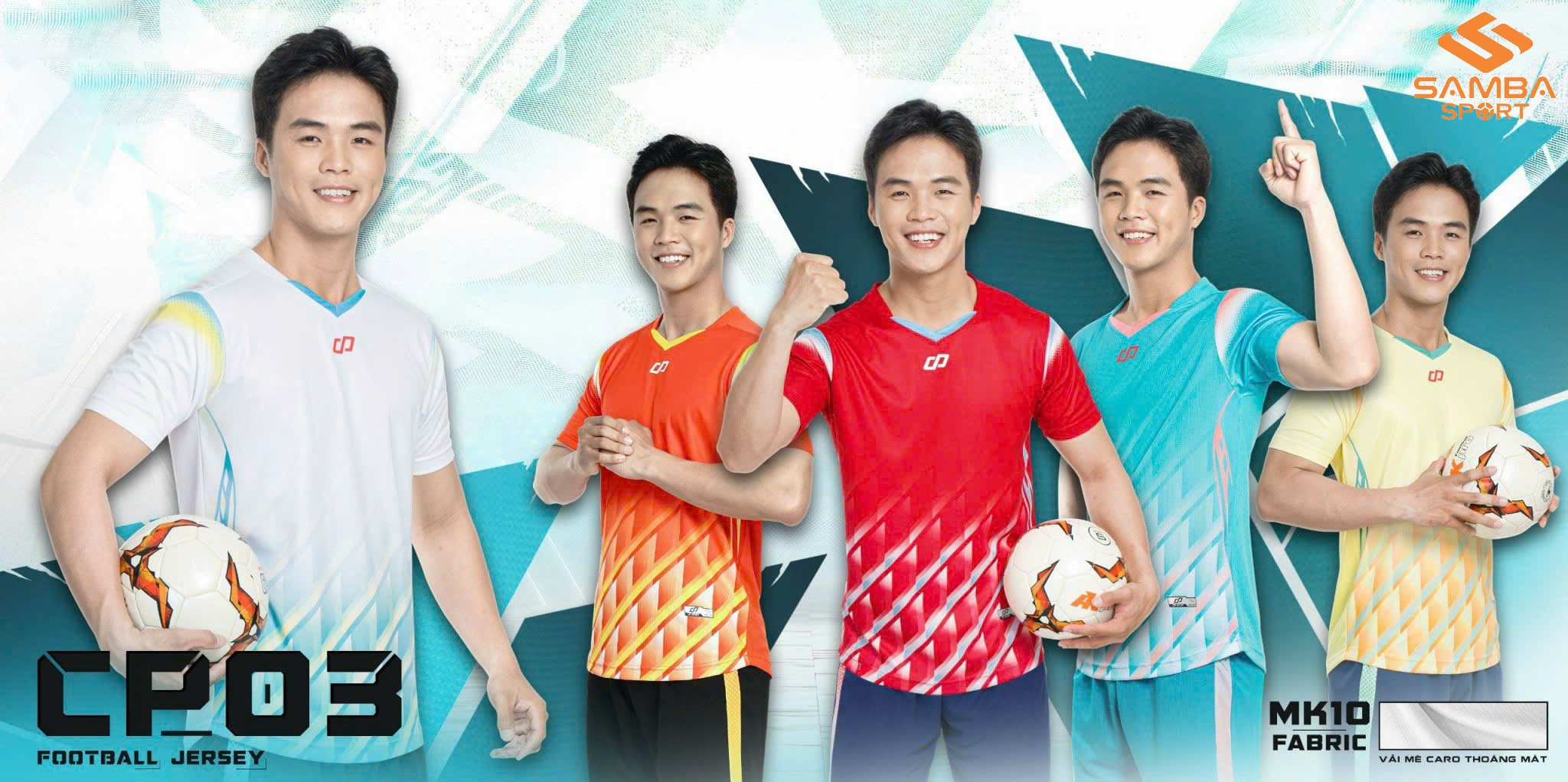 Quần áo bóng đá CP 03