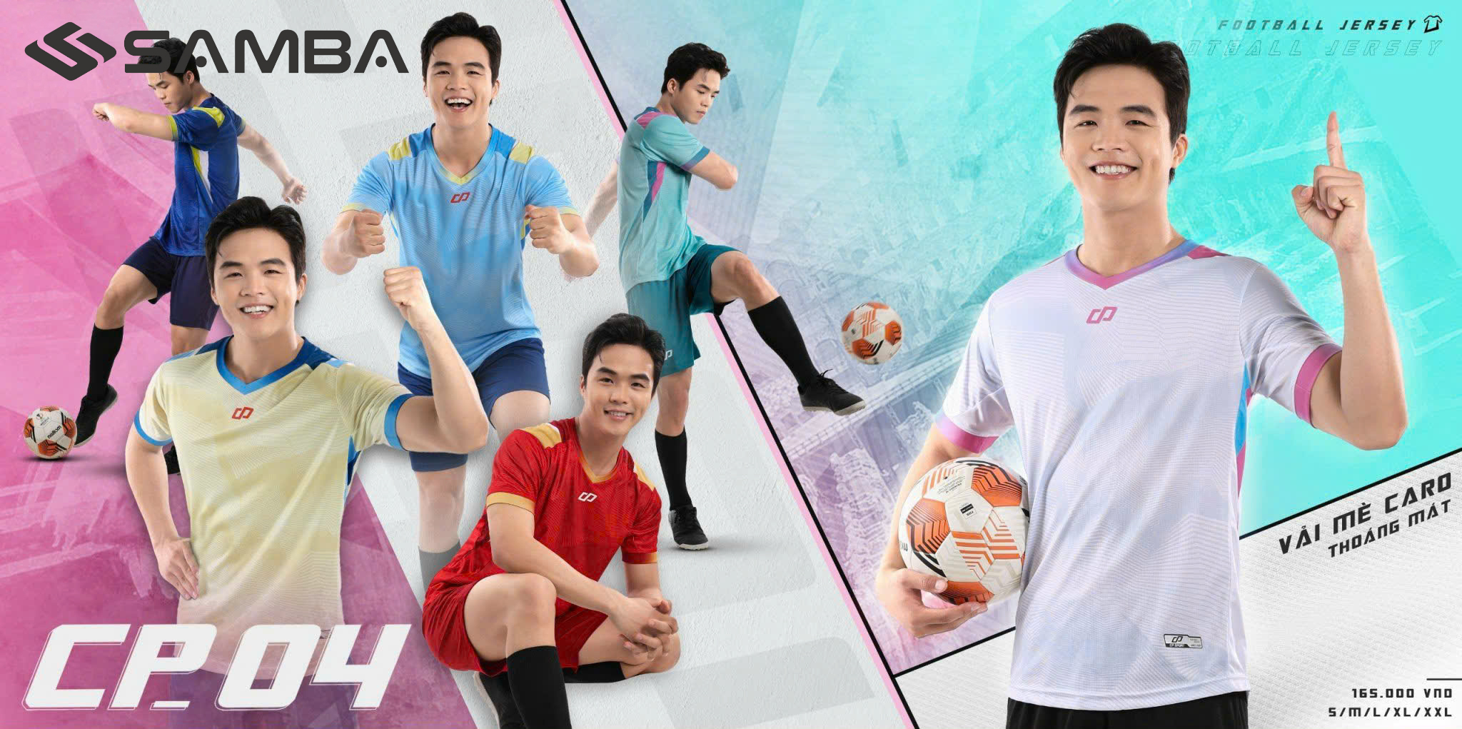 Quần áo bóng đá CP 04