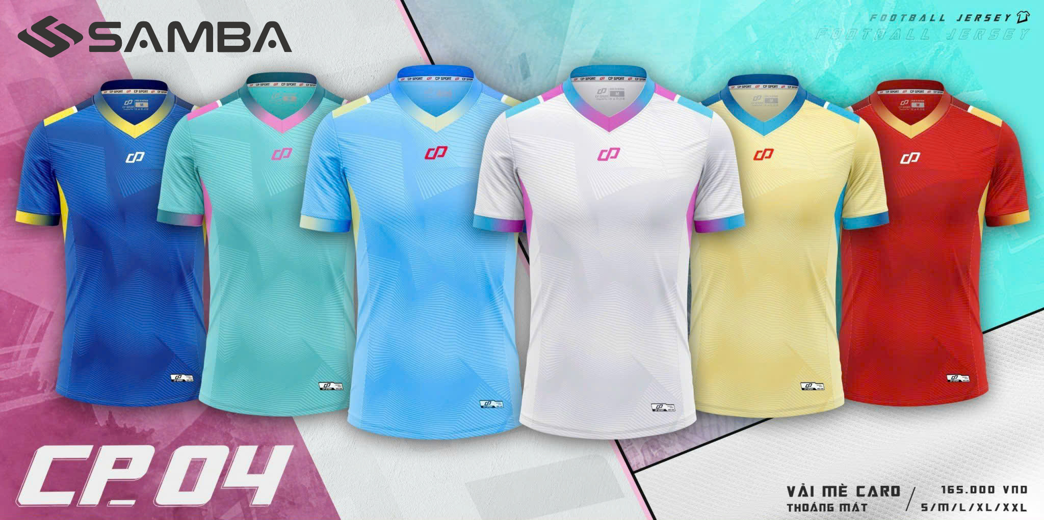 Quần áo bóng đá CP 04