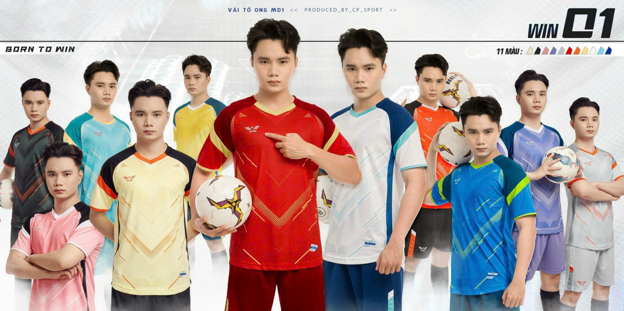 Quần áo bóng đá Win 01